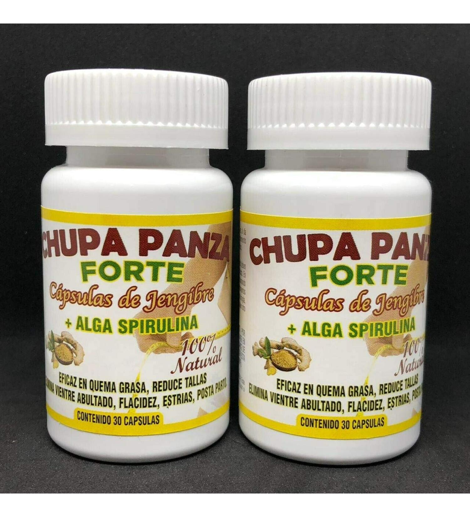 Sovob Chupa Panza: 2 Botellas, 60 Capsulas - Quema Grasa y Reduce Tallas - Buy Online on GoSupps.com