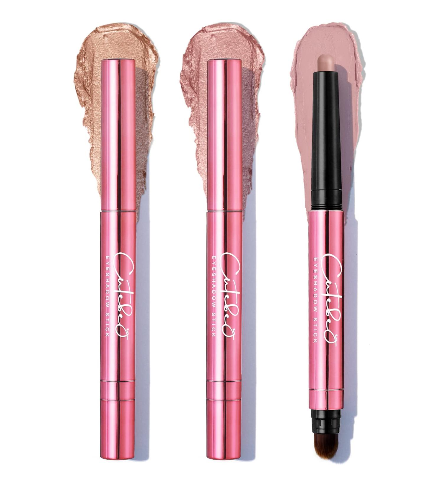 CUTEBEY Lemonade Eyeshadow Stick Set - Waterproof, Smudge-proof, Long-lasting Eye Makeup - 3PCS - Buy Online on GoSupps.com