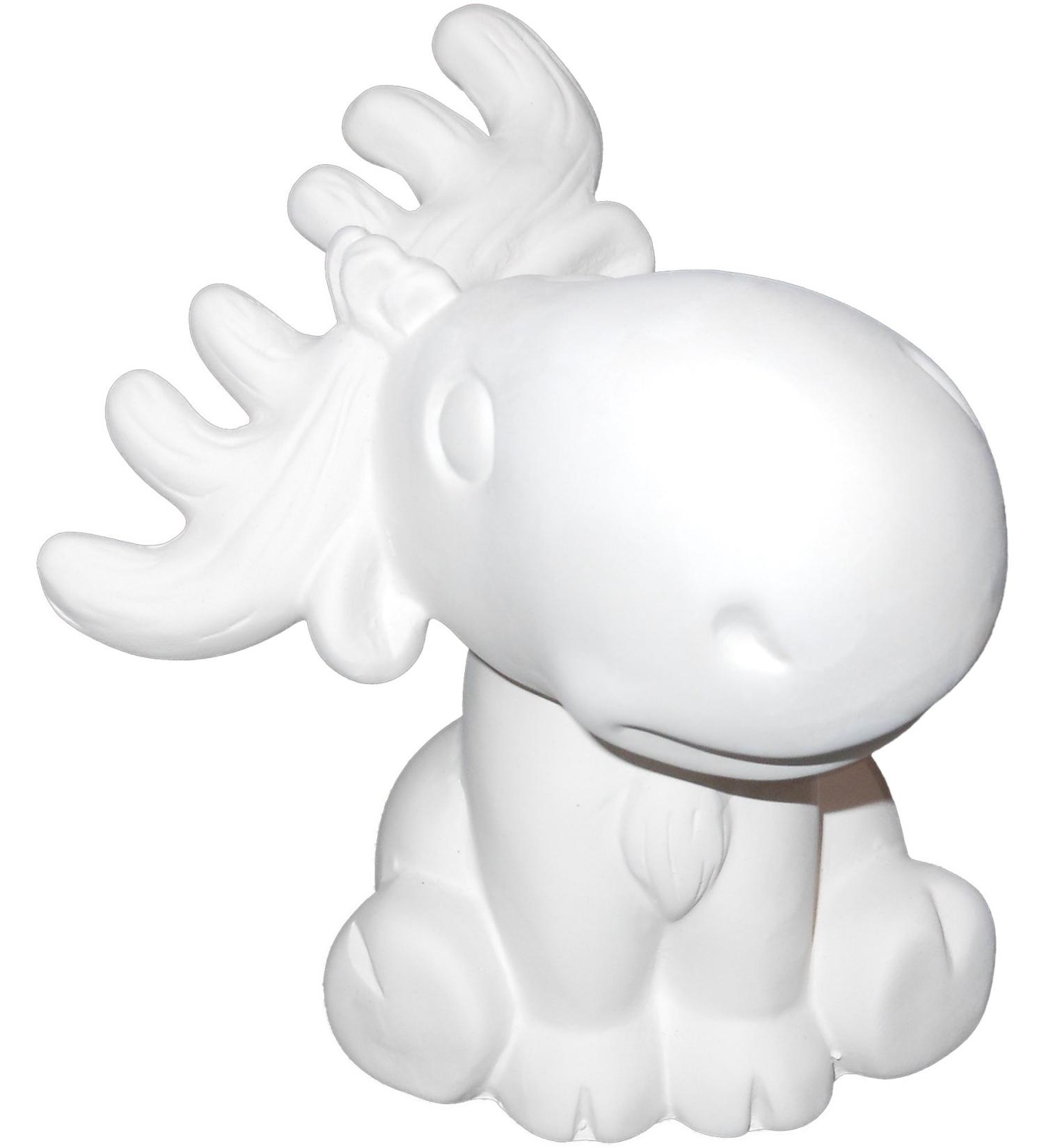 Paint Your Own Moose Ceramic Keepsake | Lovable Moose from Maine - Buy Online on GoSupps.com