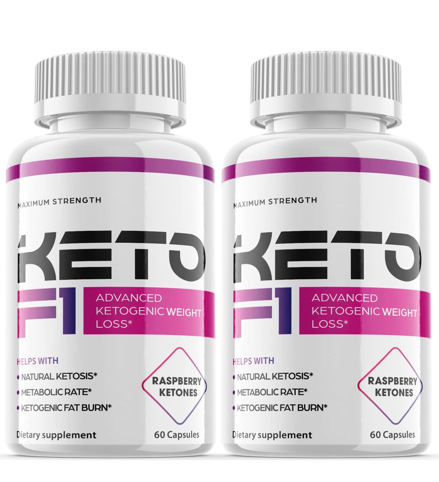 Ketosis F1 Advanced Formula Supplement Pills (2 Pack) - Boost Ketosis for Weight Loss - Buy Online on GoSupps.com