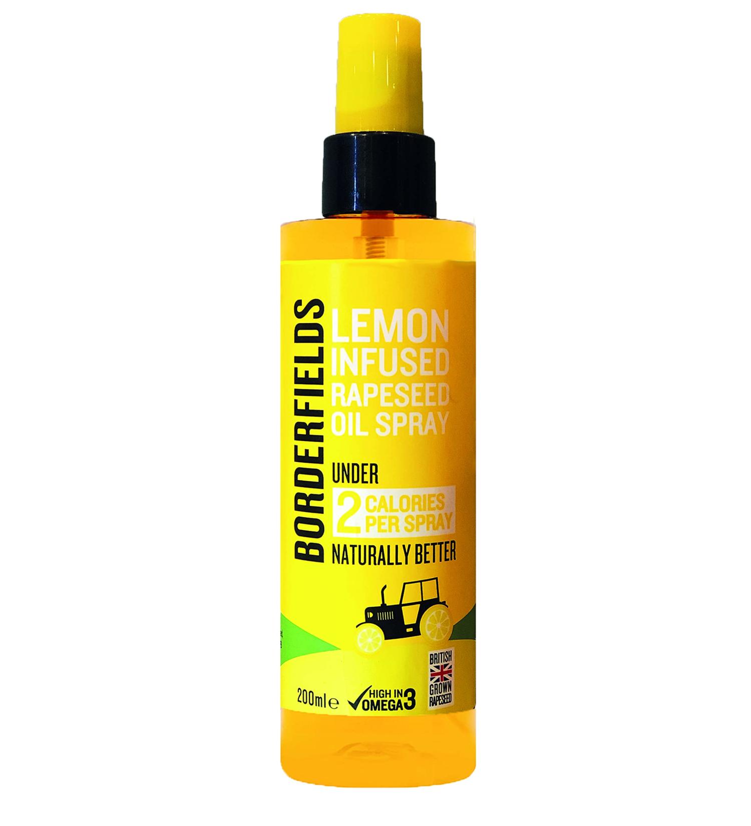Borderfields Lemon Rapeseed Oil Spray 200ml Lemon Spray