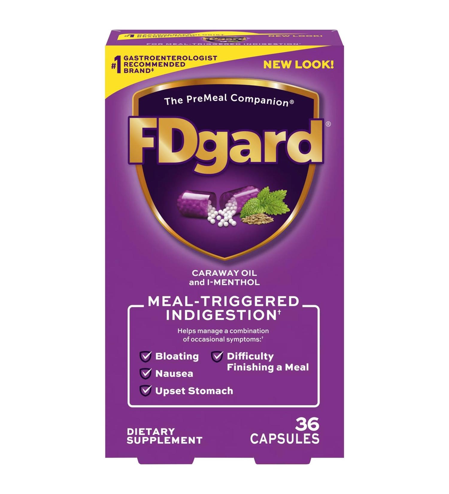 ikj Dietary Supplement 36 Capsules for Meal-Triggered Indigestion Management - Buy Online on GoSupps.com
