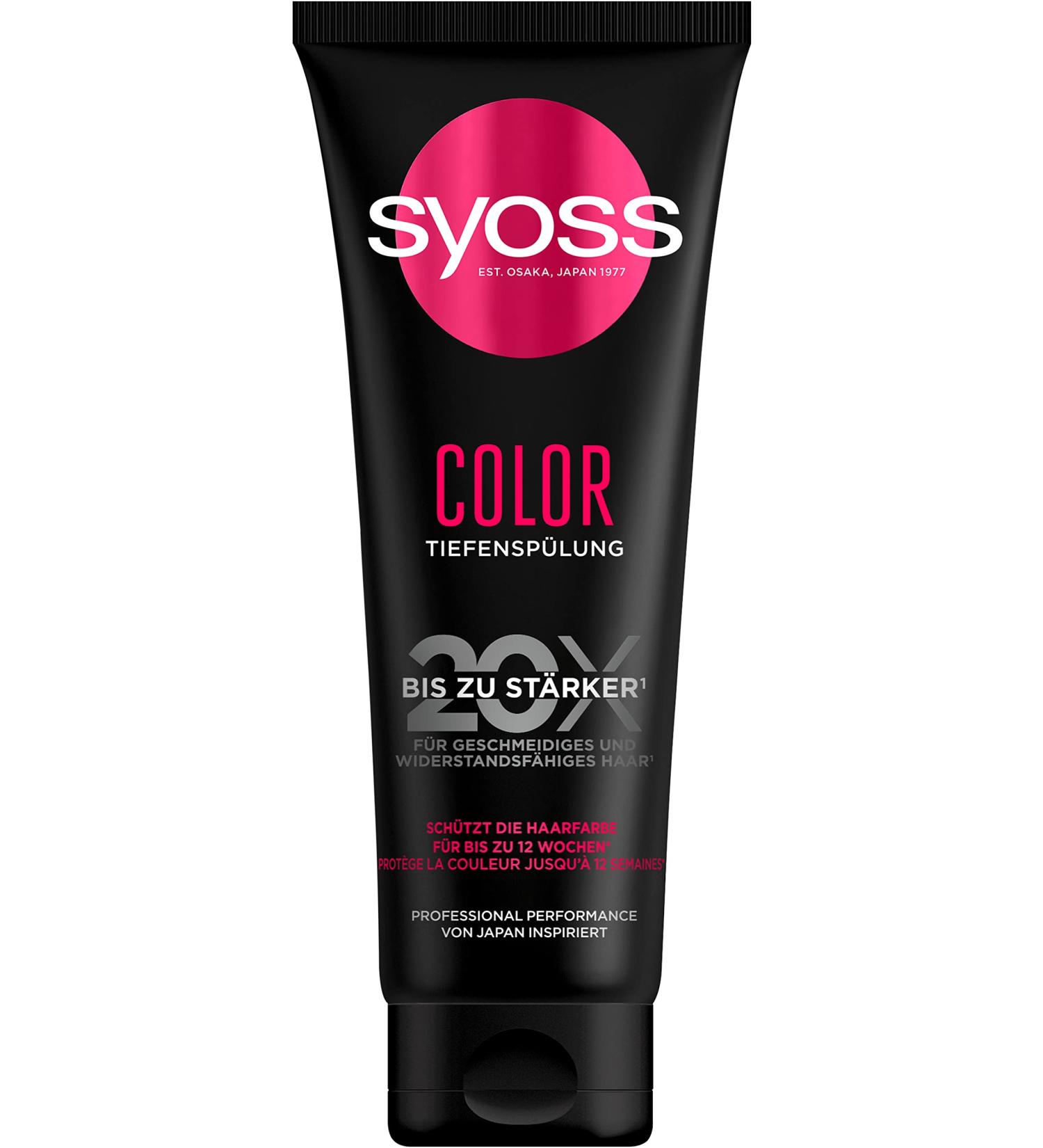 Syoss Deep Rinsing Color 250 ml | Protects Hair Color for 12 Weeks | Smooth & Resilient Hair - Buy Internationally - Buy Online on GoSupps.com