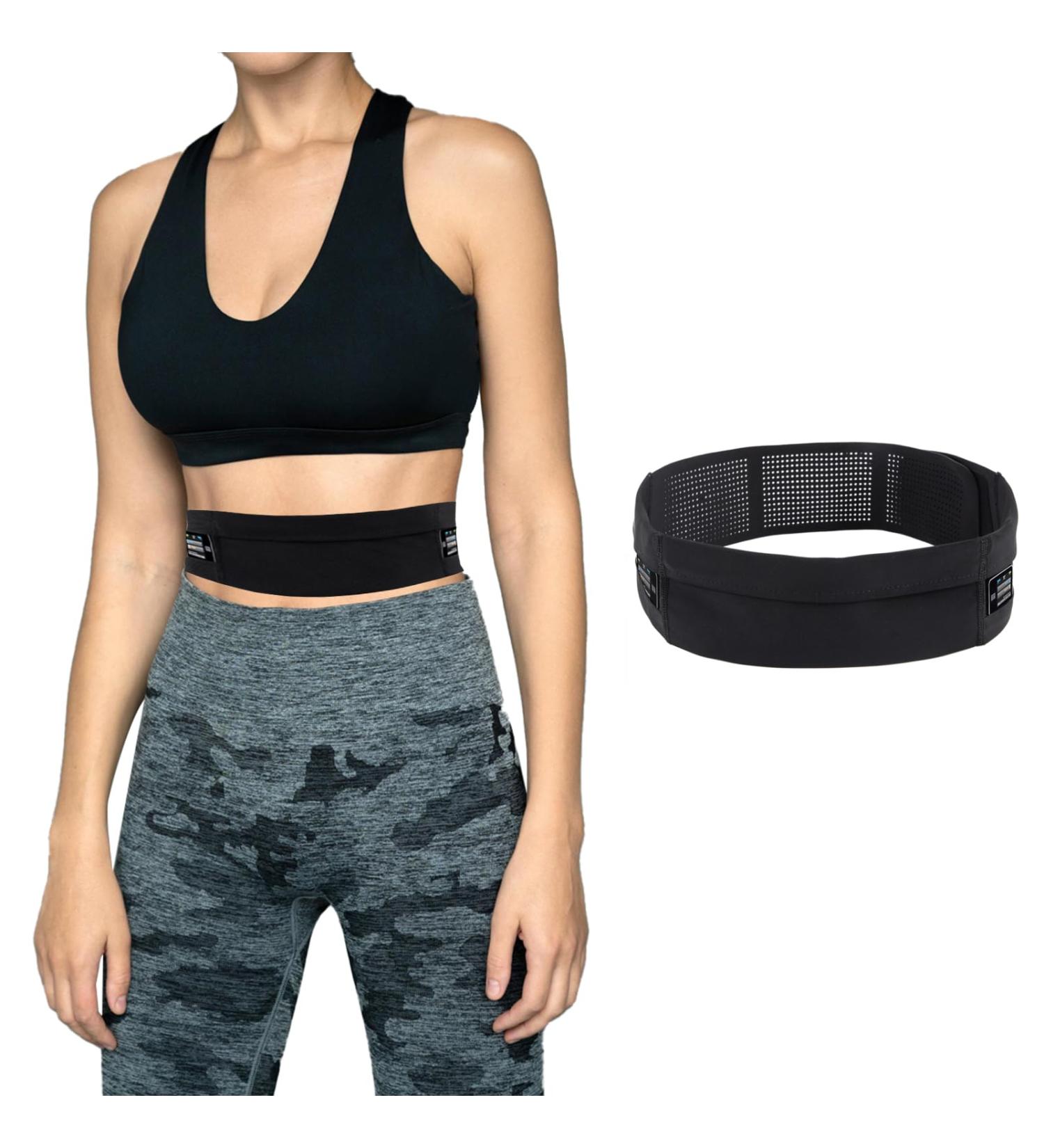 Diabetic Pump Belt Holder - Adjustable Insulin Pump Waist Band for Adults | Comfortable & Secure Running Belt for Diabetes Management - Buy Online on GoSupps.com