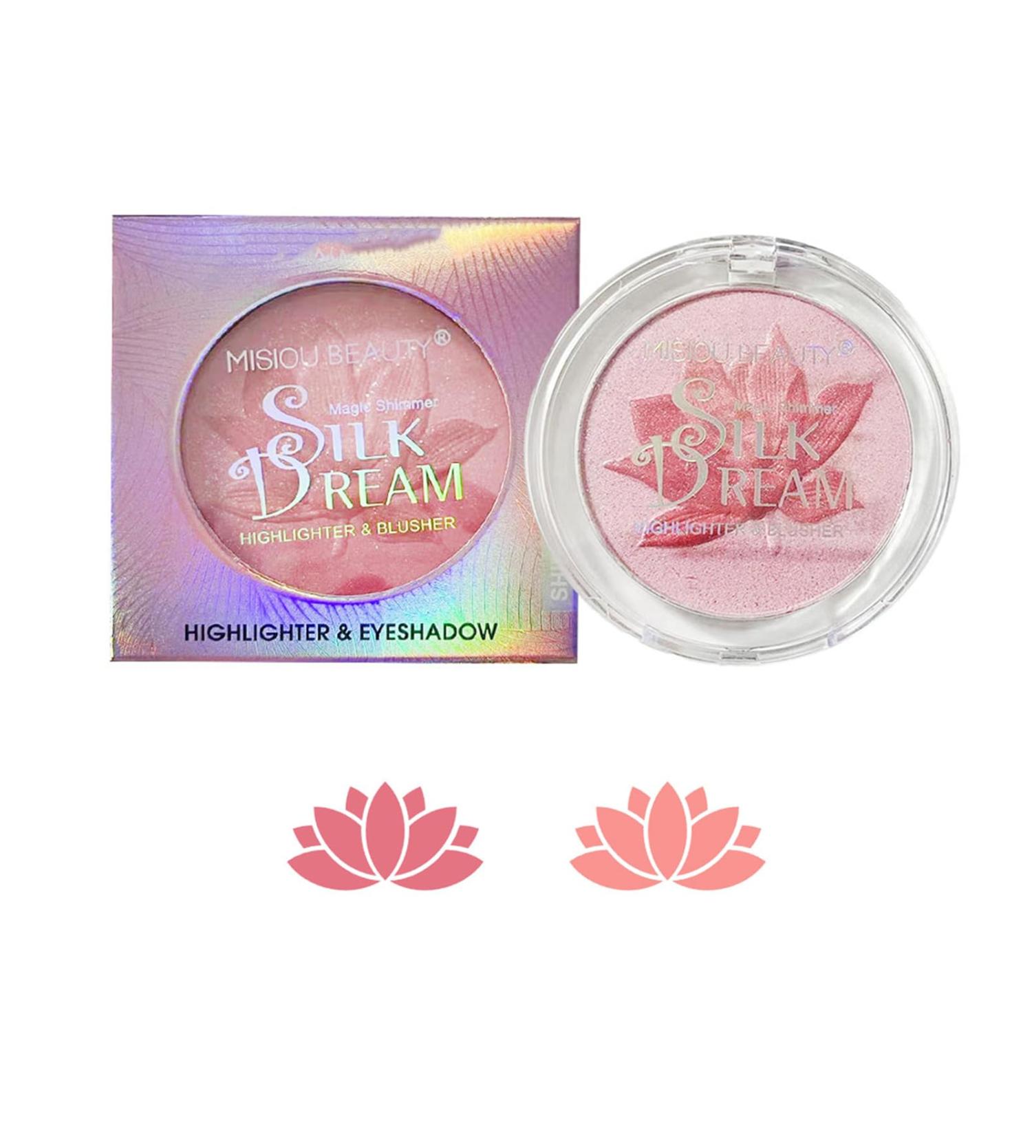 LXZJJM Blush and Highlighter Palette Highlighter Makeup (0.32 Ounce) Finishing highlighter blush all-in-one palette For a shimmering or matte finish (01) - Buy Online on GoSupps.com