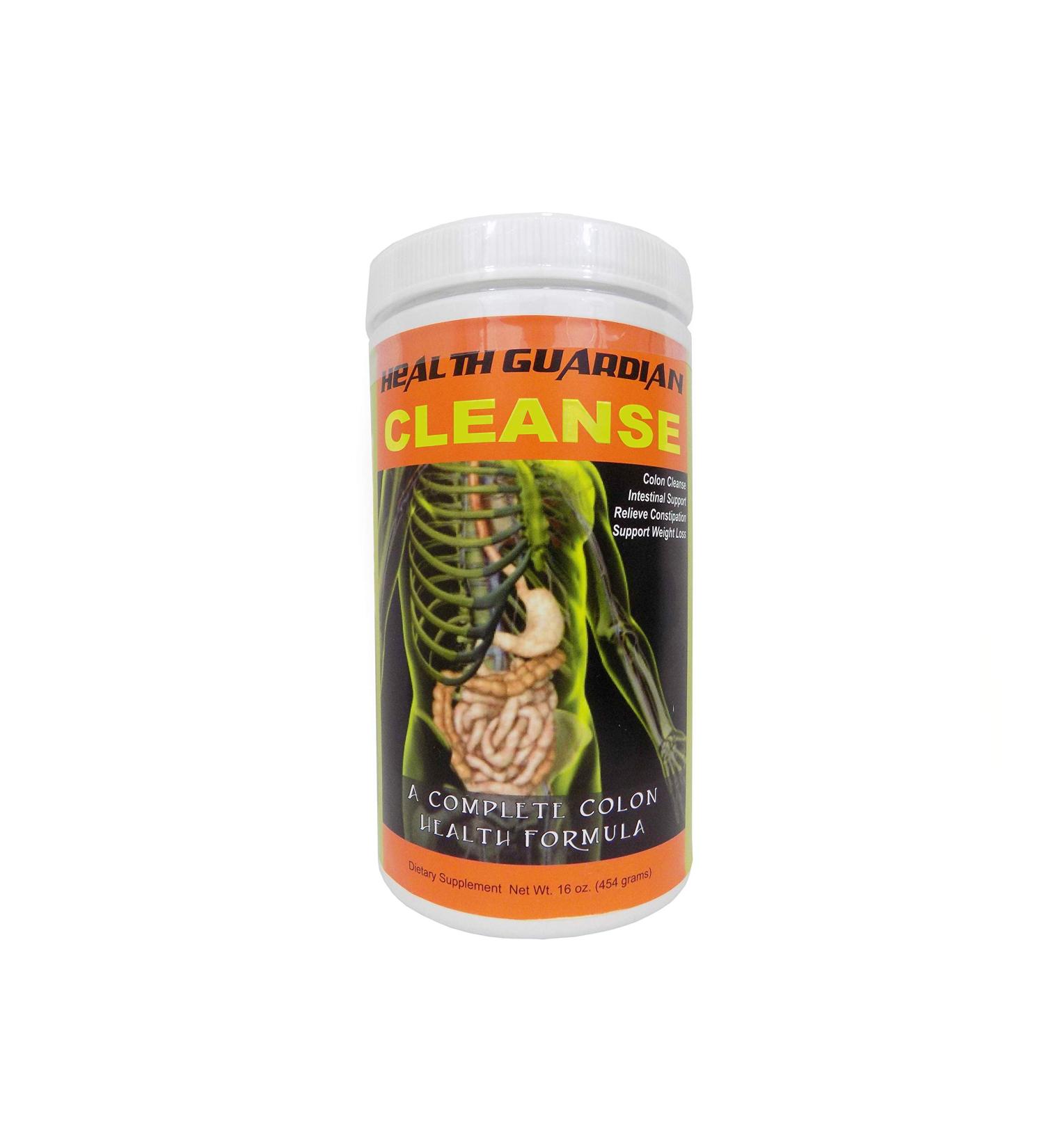 Health Guardian Colon Cleanse 30-Day Orange Powder - Digestive Support - Buy Online on GoSupps.com