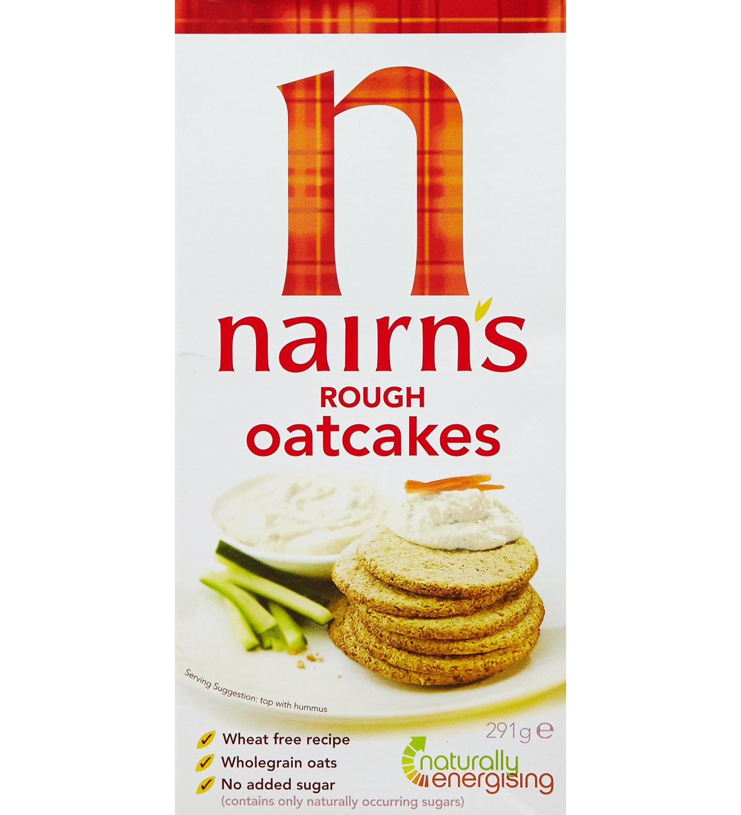 Nairn's Rough Oatcakes 291g - Buy Online on GoSupps.com