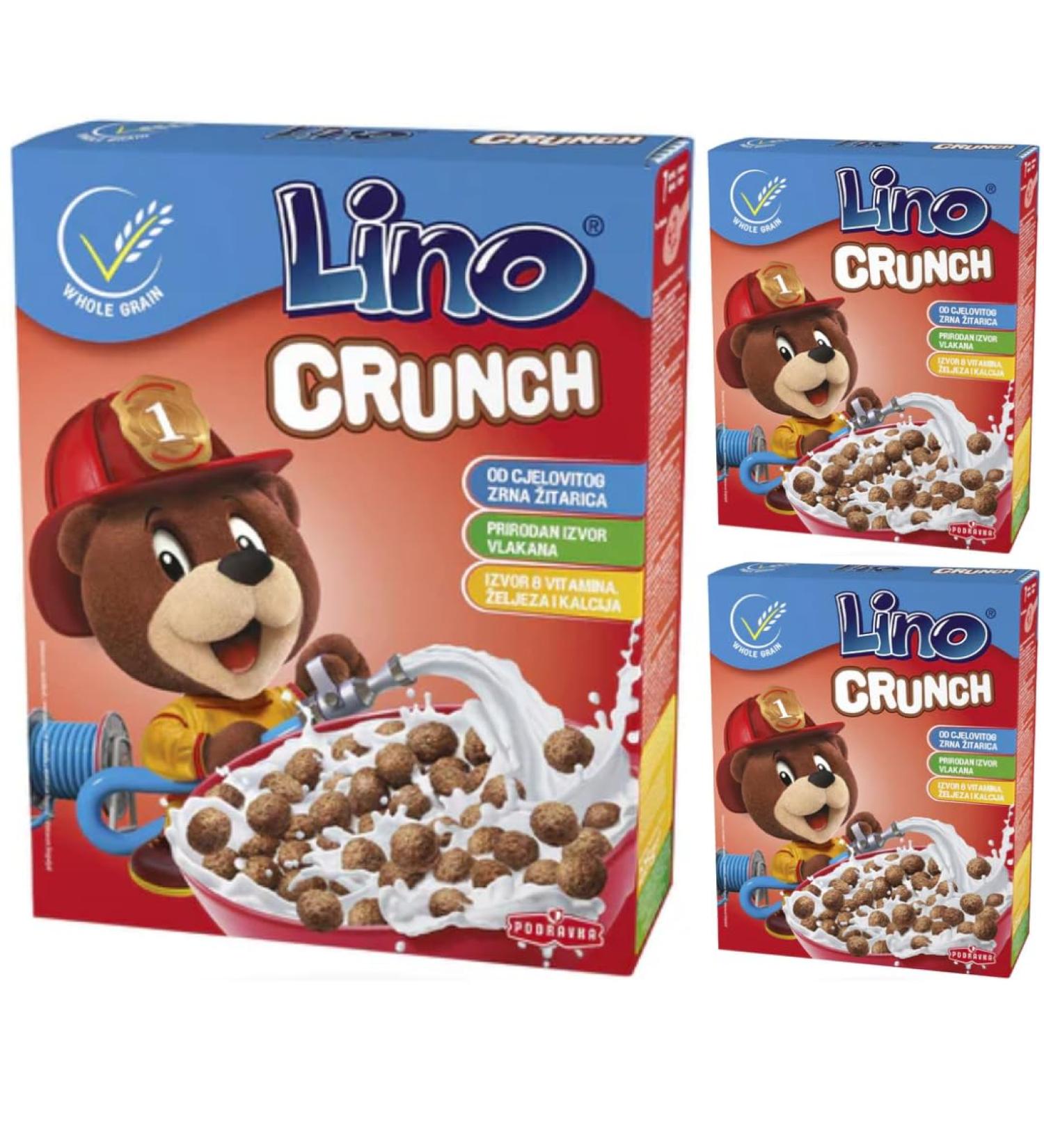 Linen Crunch Muesli Cornflakes Lot of 3 bottles of cereal 225 g