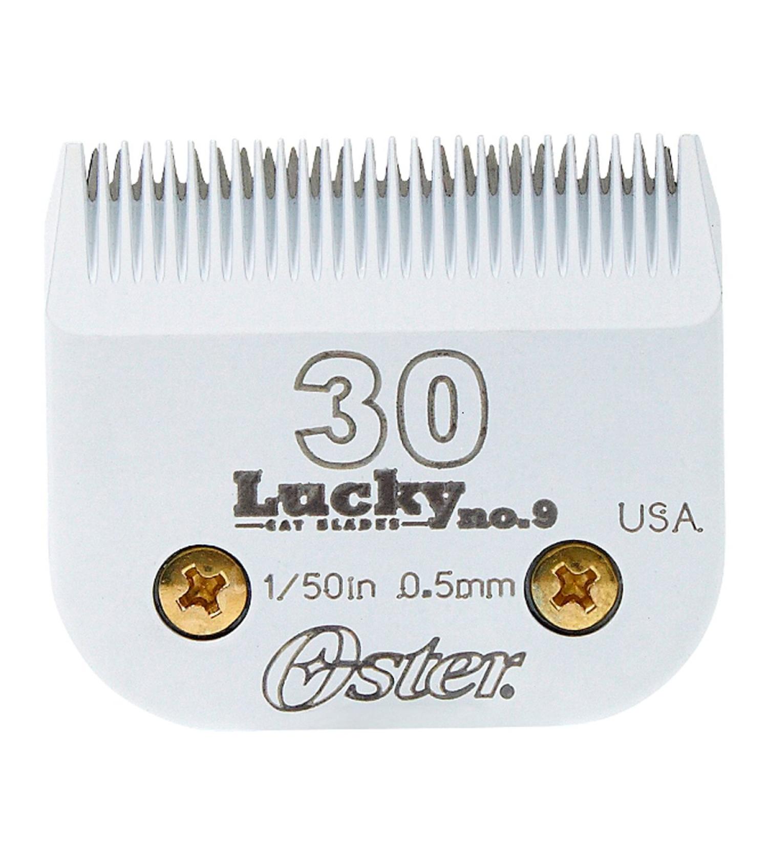 Oster Lucky No.9 Cat Blades Size 30 - Professional Grooming Tool - Buy Online on GoSupps.com