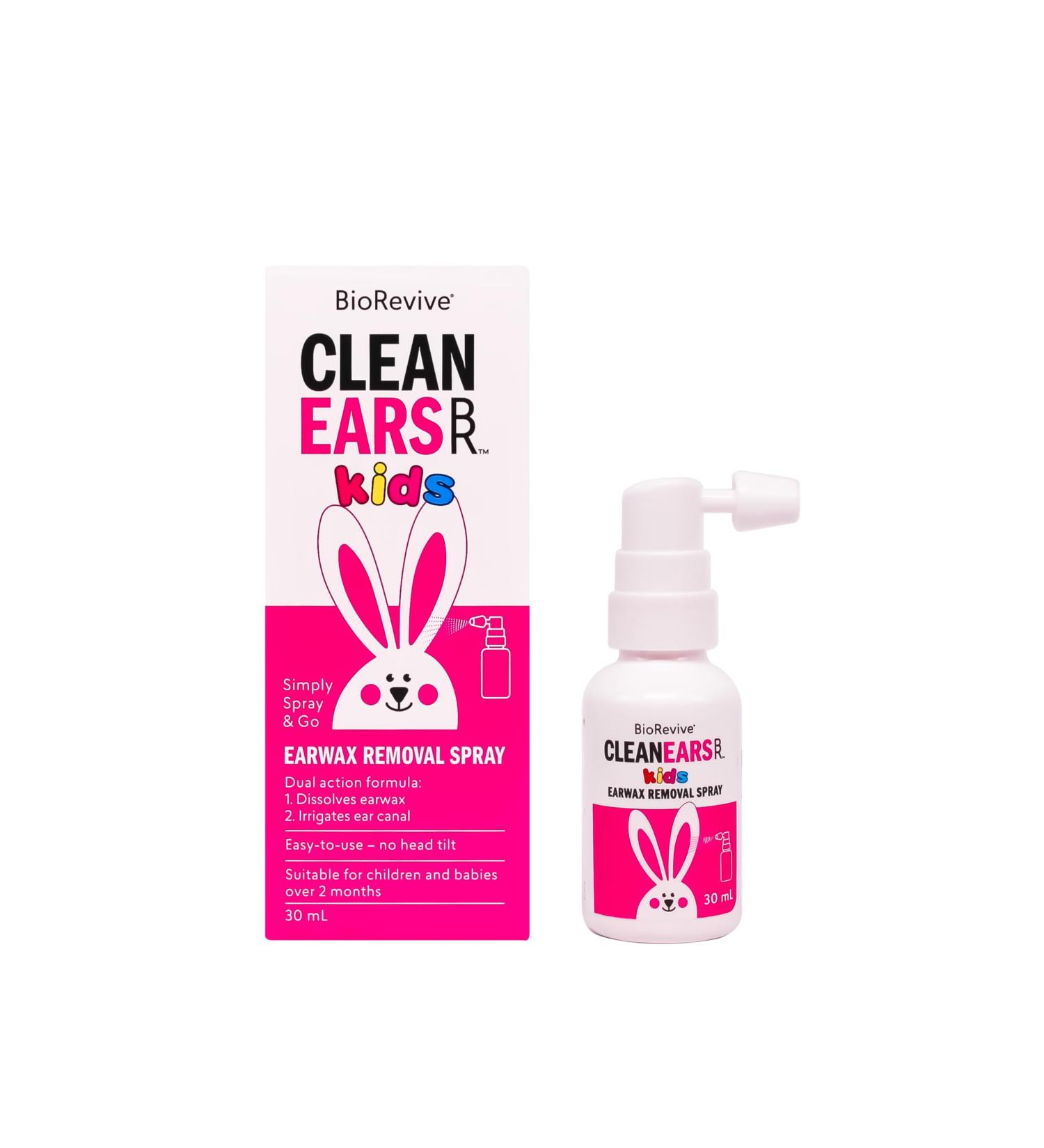 Clean Ears Kids (Kids Clean Ears -Ear Wax Removal Spray) - Buy Online on GoSupps.com