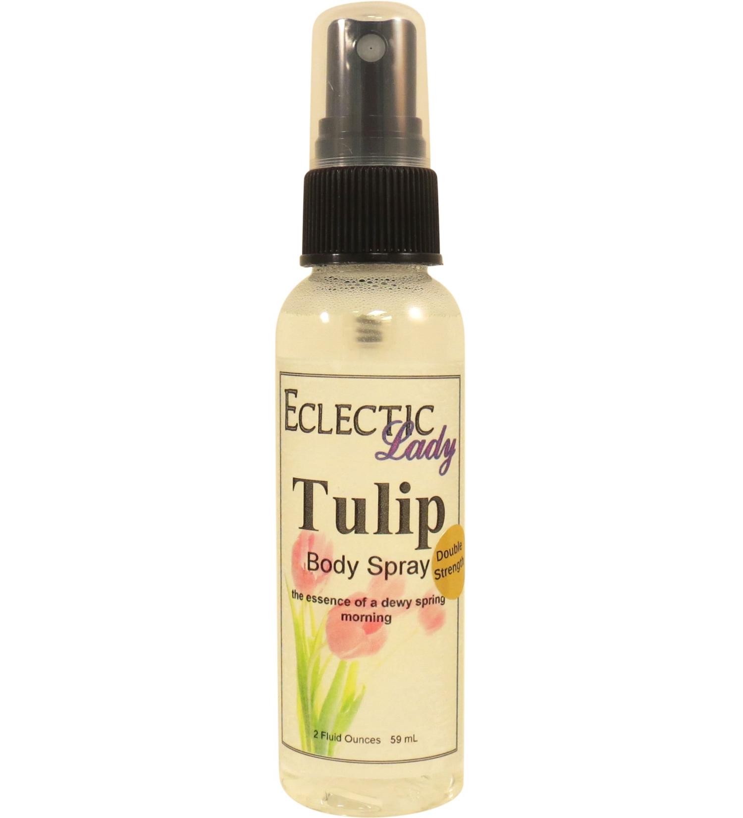 Tulip Body Spray (Double Strength) 2 ounces Body Mist for Women with Clean Light & Gentle Fragrance Long Lasting Perfume with Comforting Scent for Men & Women Cologne with Soft Subtle Aroma For 2 Fluid Ounces (Double Strength) - Buy Online on GoSupps.com