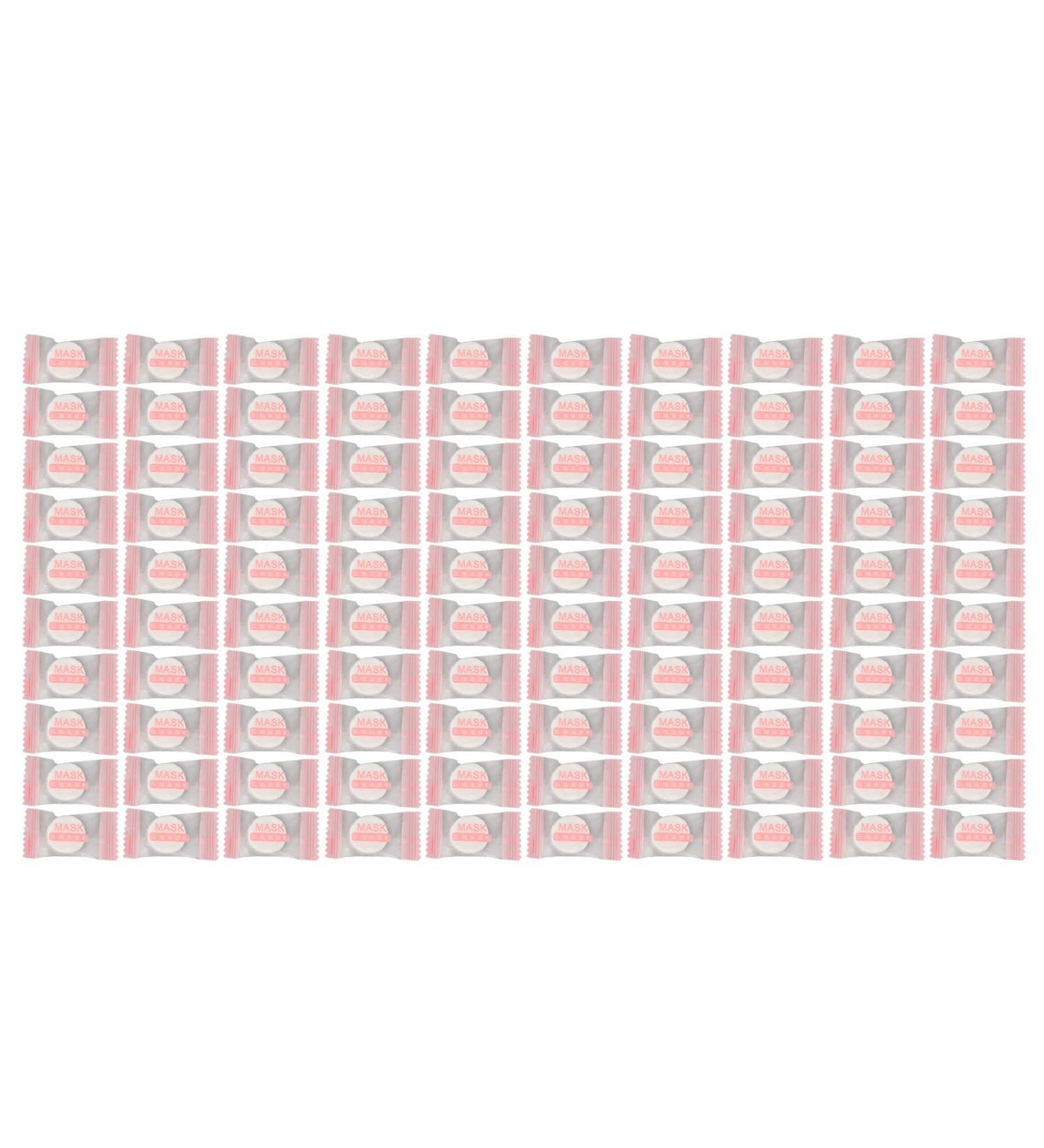 Compressed Facial Mask Sheets - 100pcs Premium Facial Mask Paper for Beauty Salons | Worldwide Shipping - Buy Online on GoSupps.com