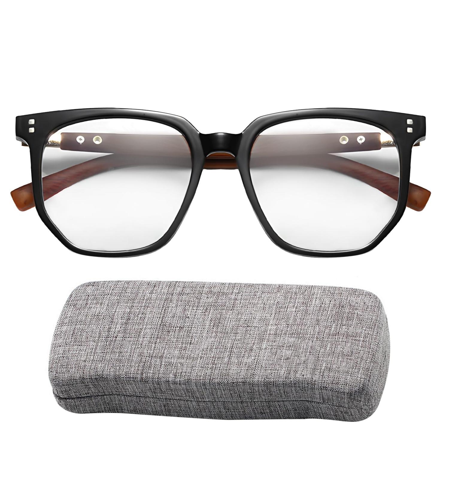 OXTXO Blue Light Blocking Glasses for Men and Women - TR Retro Square Frame - Anti-Eyestrain for Gaming & Reading - Lightweight Eye Protection - Buy Online on GoSupps.com