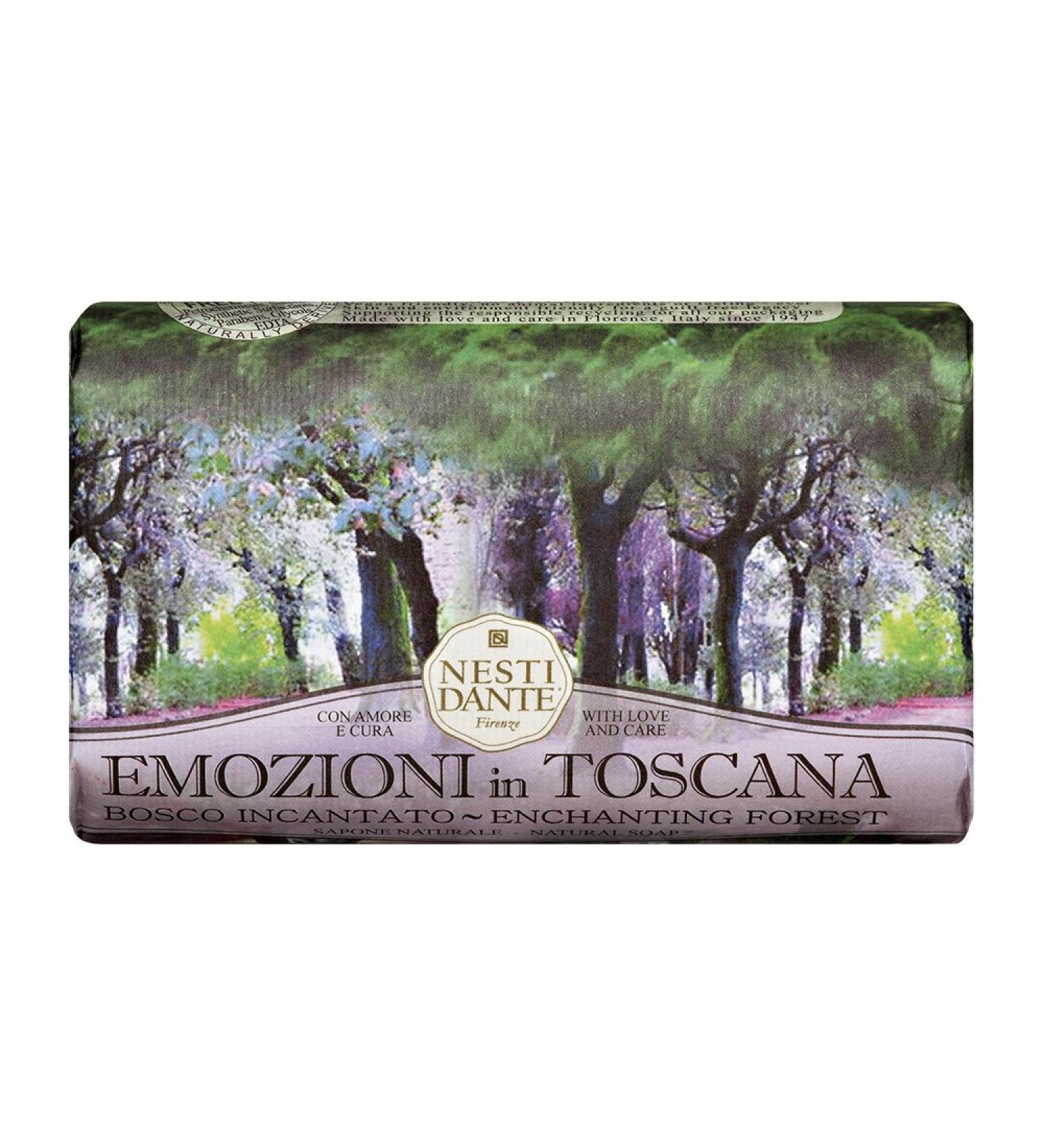 Nesti Dante Emozioni In Toscana Natural Soap - Enchanting Forest 250g | Buy Premium Italian Soap Online - Buy Online on GoSupps.com