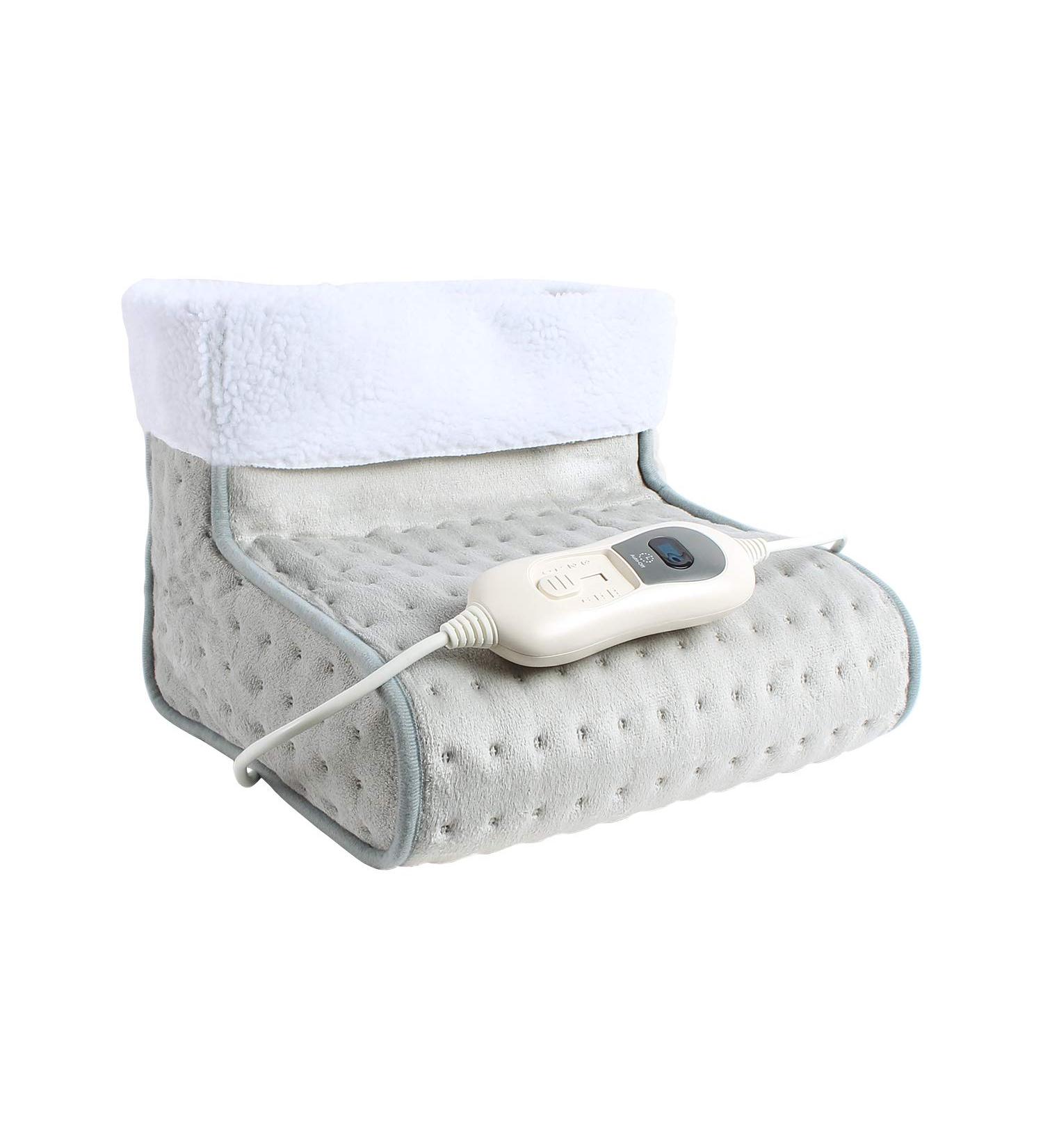 Todeco Electric Foot Warmer - 3 Temperature Levels Fast Heat Washable Foot Cover 100W Compact Design 30x30x24cm - Ideal for Comfort & Relaxation - Buy Online on GoSupps.com