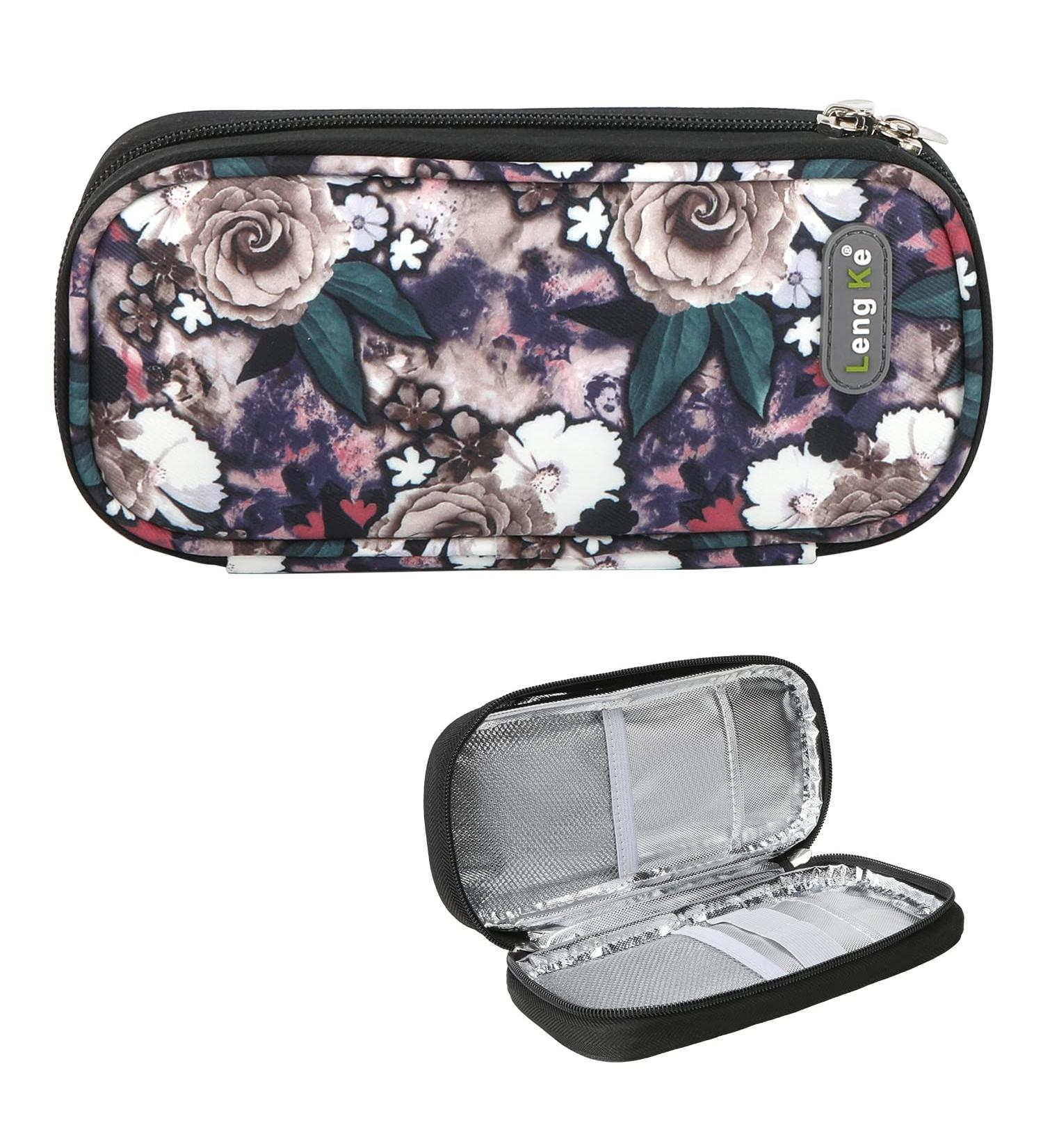 Youshares Insulin Cooling Bag - Portable Medication Cool Box for Diabetics | Keep Diabetes Pens Safe & Cold | Travel-Friendly Gray Design - Buy Online on GoSupps.com