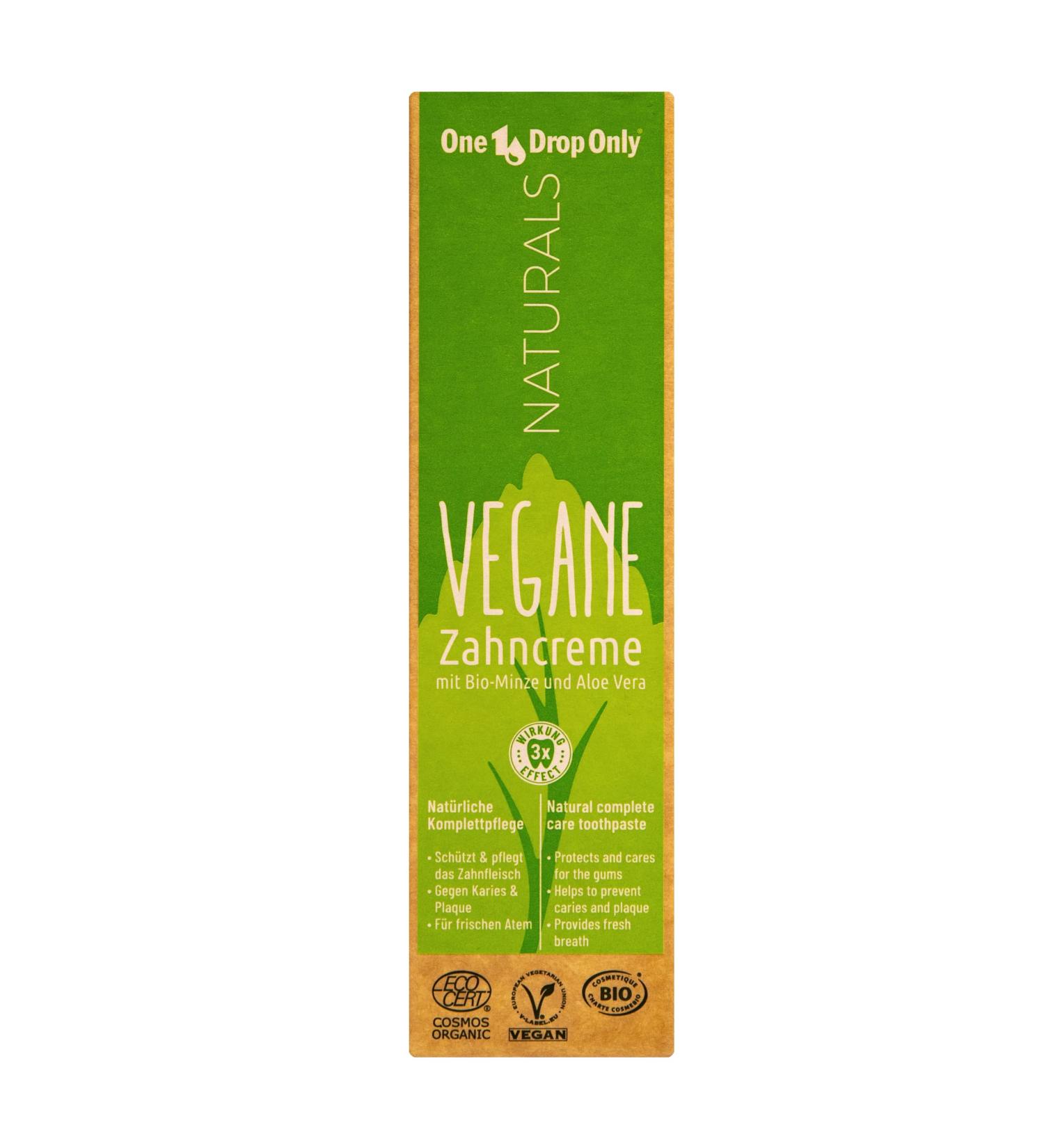 One Drop Only NATURALS Natural Toothpaste - Pack of 6 (450ml) | Eco-Friendly Dental Care for a Healthy Smile - Buy Online on GoSupps.com