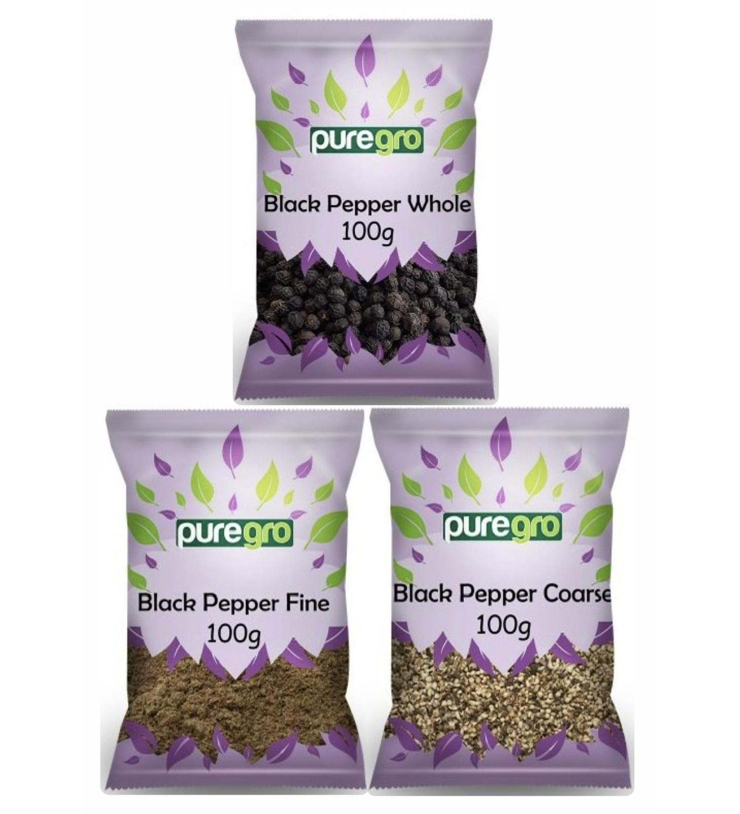 Puregro Spice Gourmet Selection of Black Pepper. - Buy Online on GoSupps.com