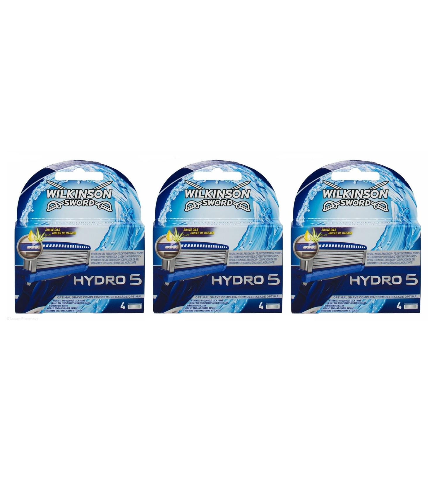 Buy Wilkinson Sword Hydro 5 Razor Blades - 4 Pack | International Shipping Available - Buy Online on GoSupps.com