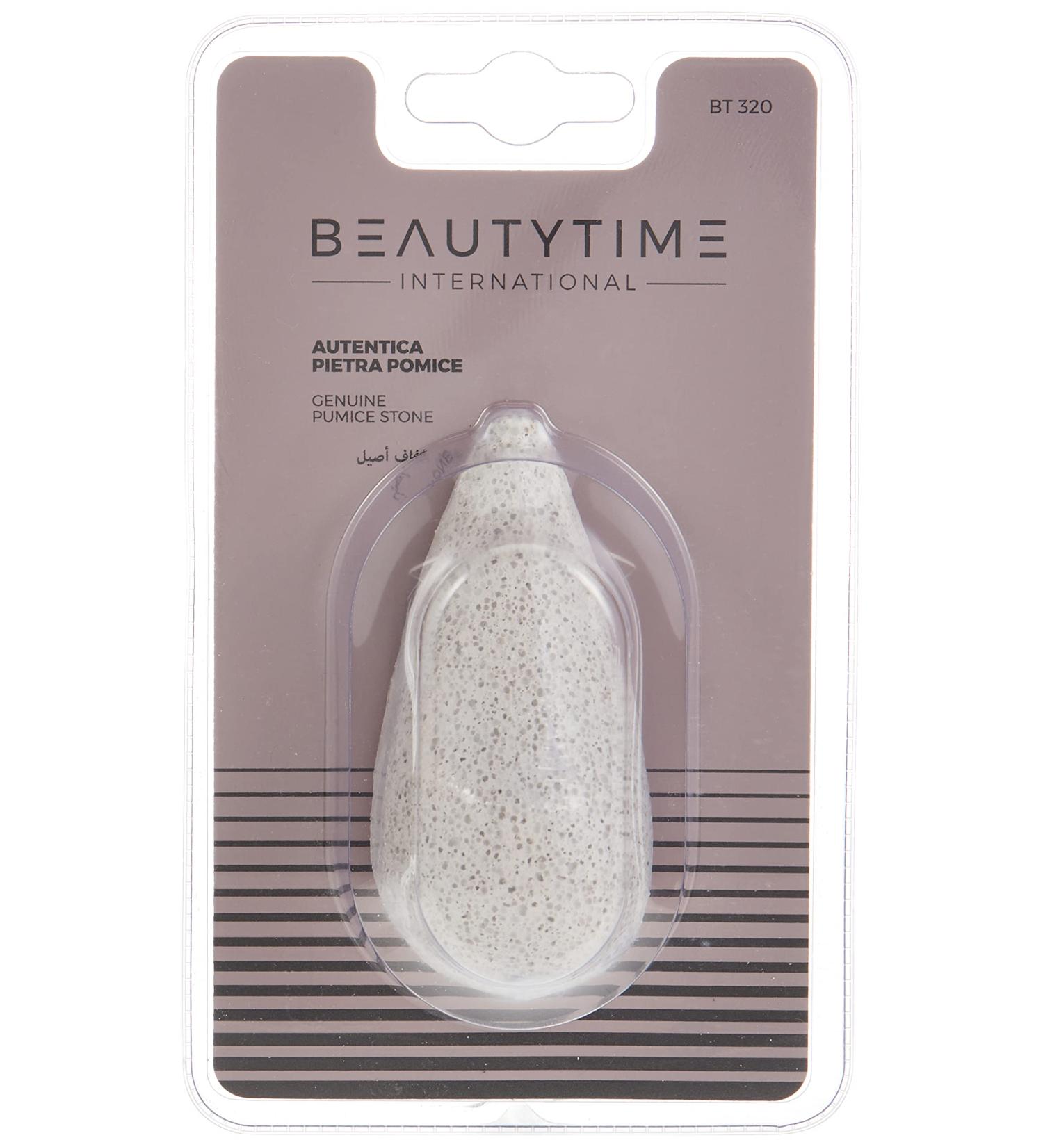 Beautytime Natural Pumice Stone Replica - 1 Pack (1 Piece) | Exfoliate & Revitalize Skin | International Shipping Available - Buy Online on GoSupps.com