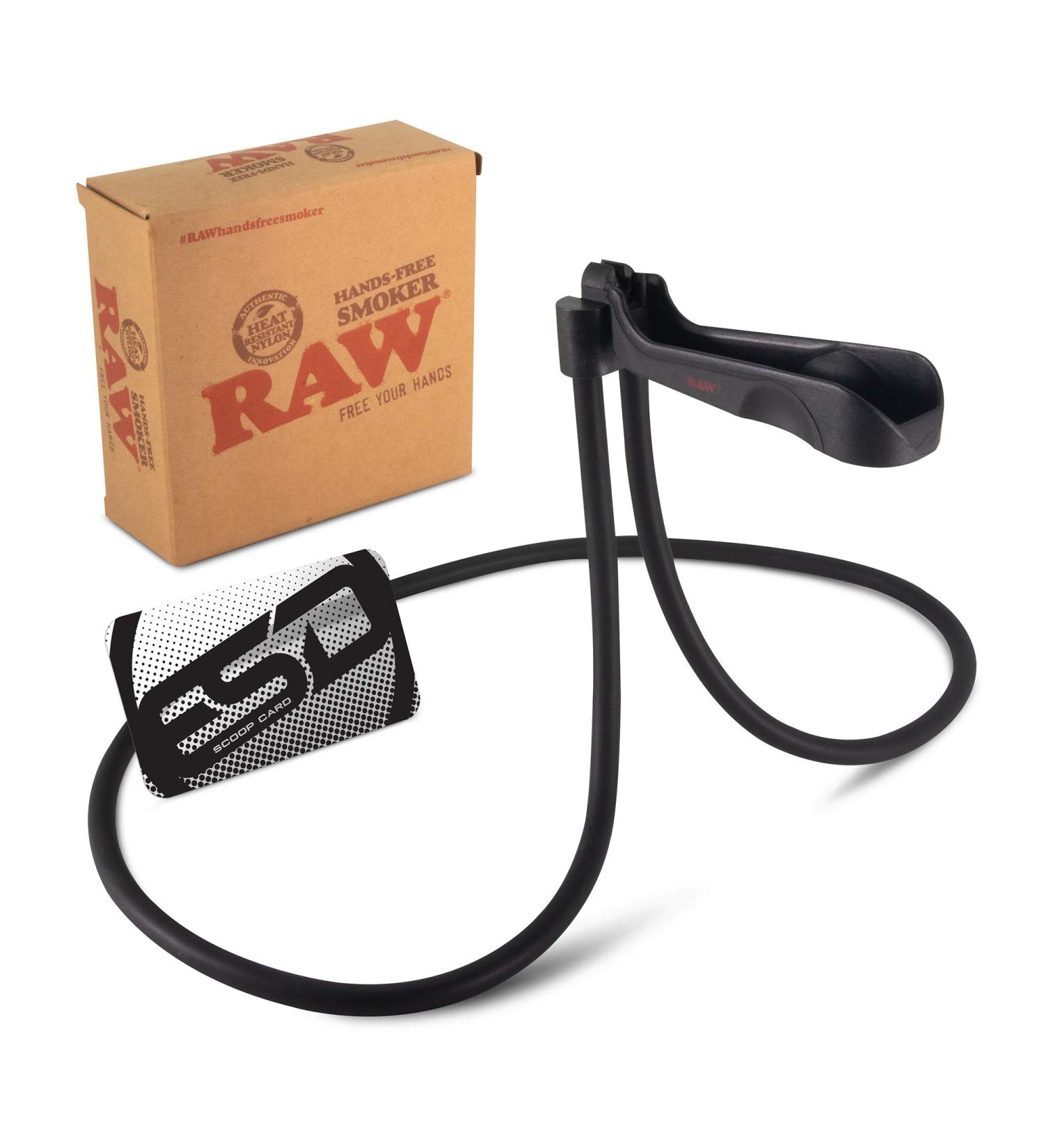 RAW Hands Free Smoker Device | Free Up Your Hands and Smoke While Gaming  Typing and More! - Buy Online on GoSupps.com