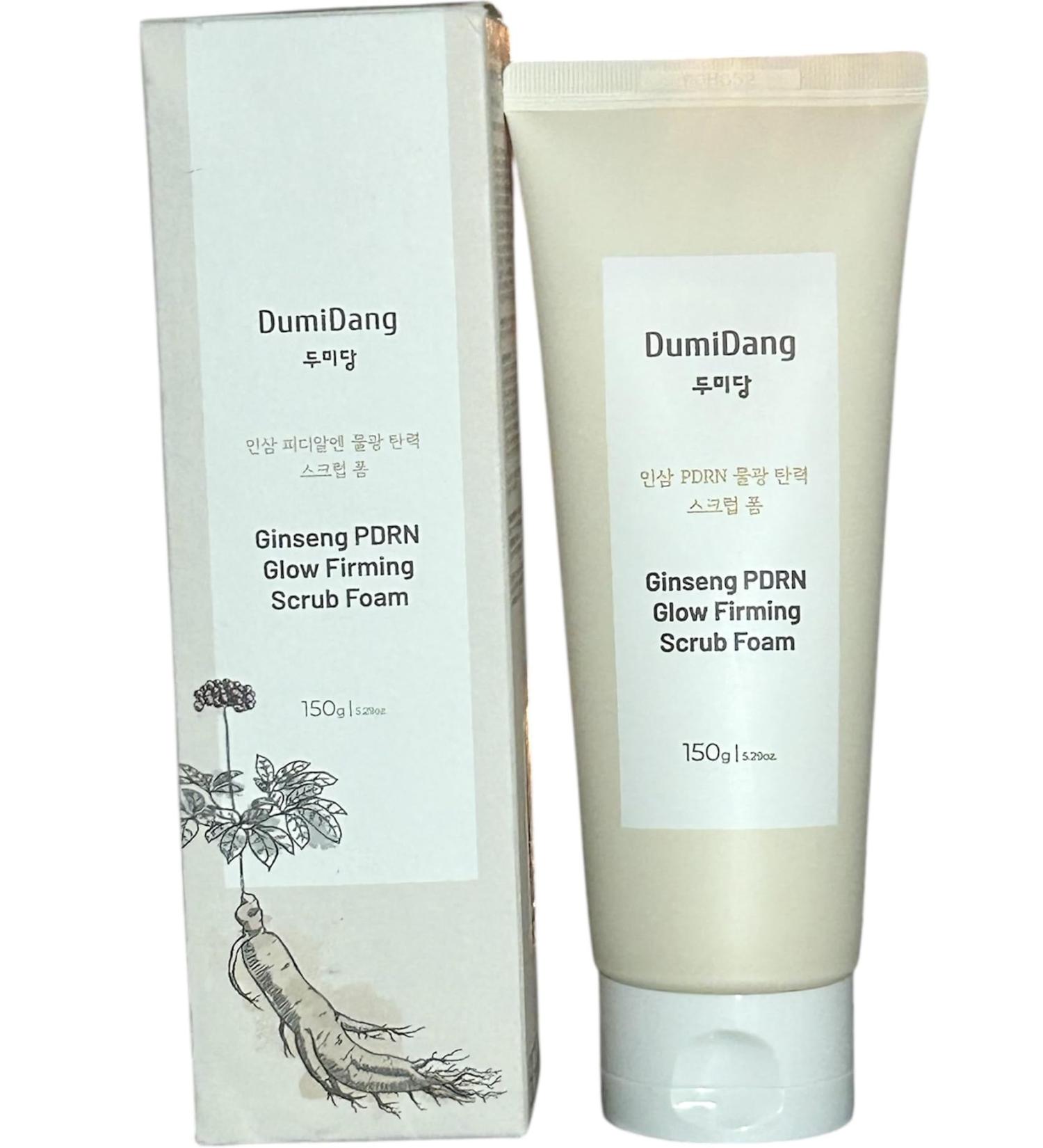 DumiDang Ginseng PDRN Glow Firming Scrub Foam 5.29 oz