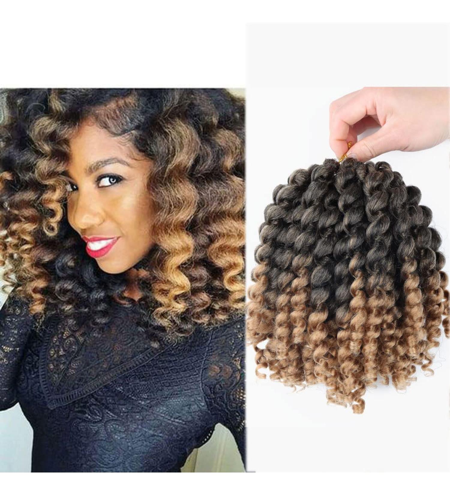 8-Inch 5-Pack Synthetic Braiding Hair - Jamaican Bounce (T27) | 22 RootsPack - Buy Online on GoSupps.com