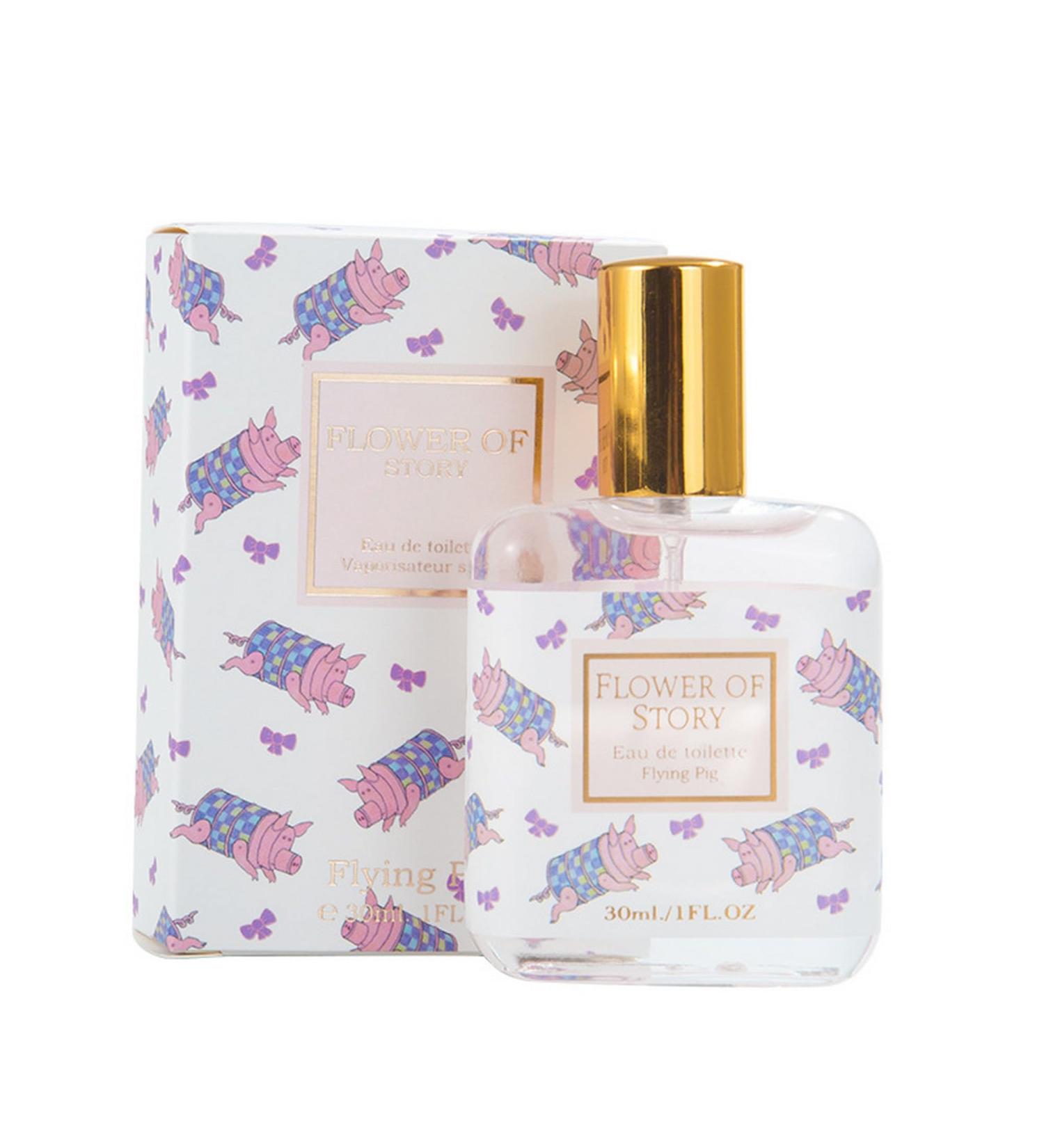 Flower Story Girl Student Perfume Fruit Fragrance Fresh Fragrance Fresh Maiden Natural Lasting Eau de Toilette 1 Fl Oz (30ml Flying pig) 1 Ounce (Pack of 1) Flying pig