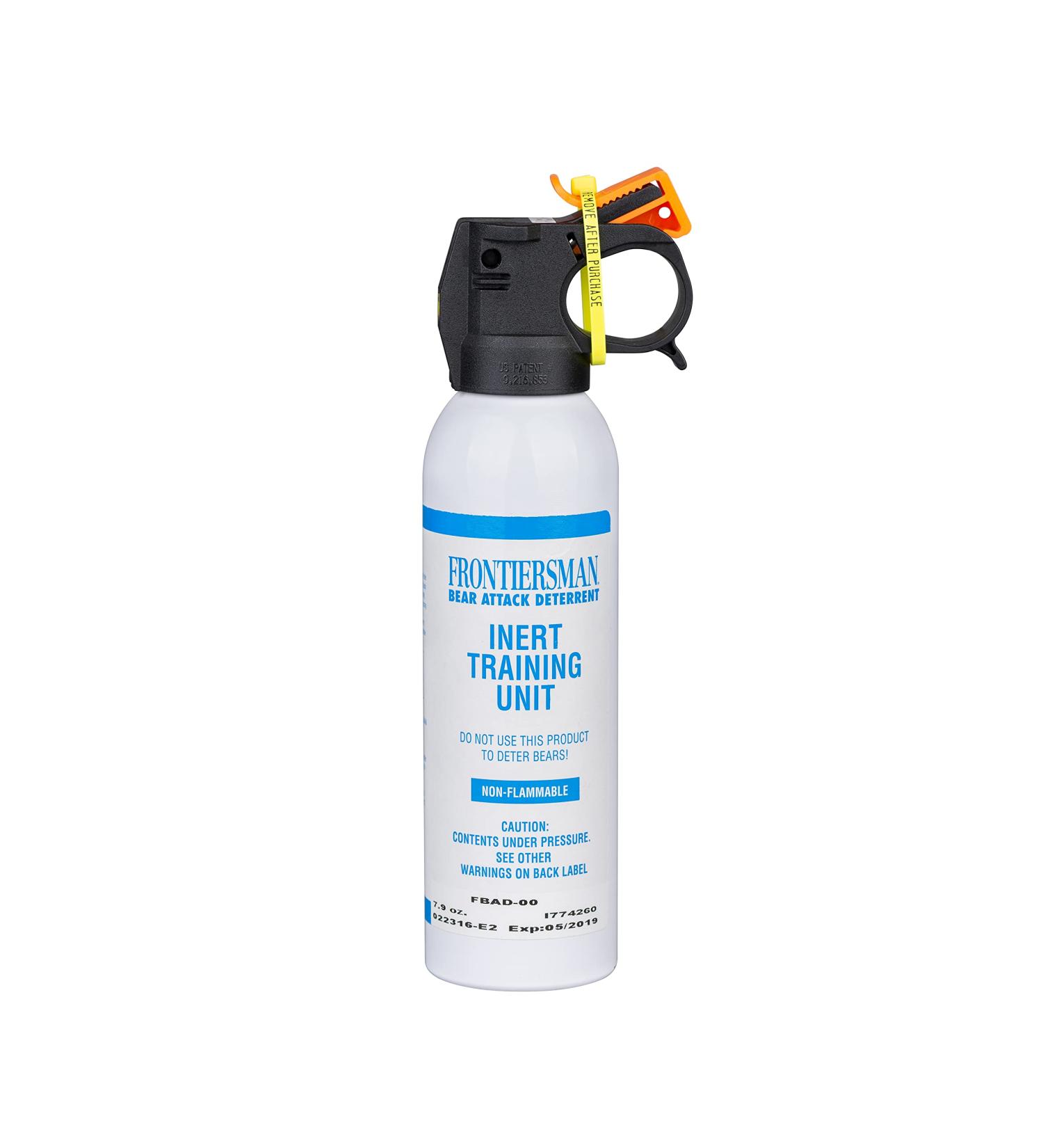 SABRE Frontiersman Practice Bear Spray - 7.9 oz Inert Canister for Confidence in Use - Buy Online on GoSupps.com