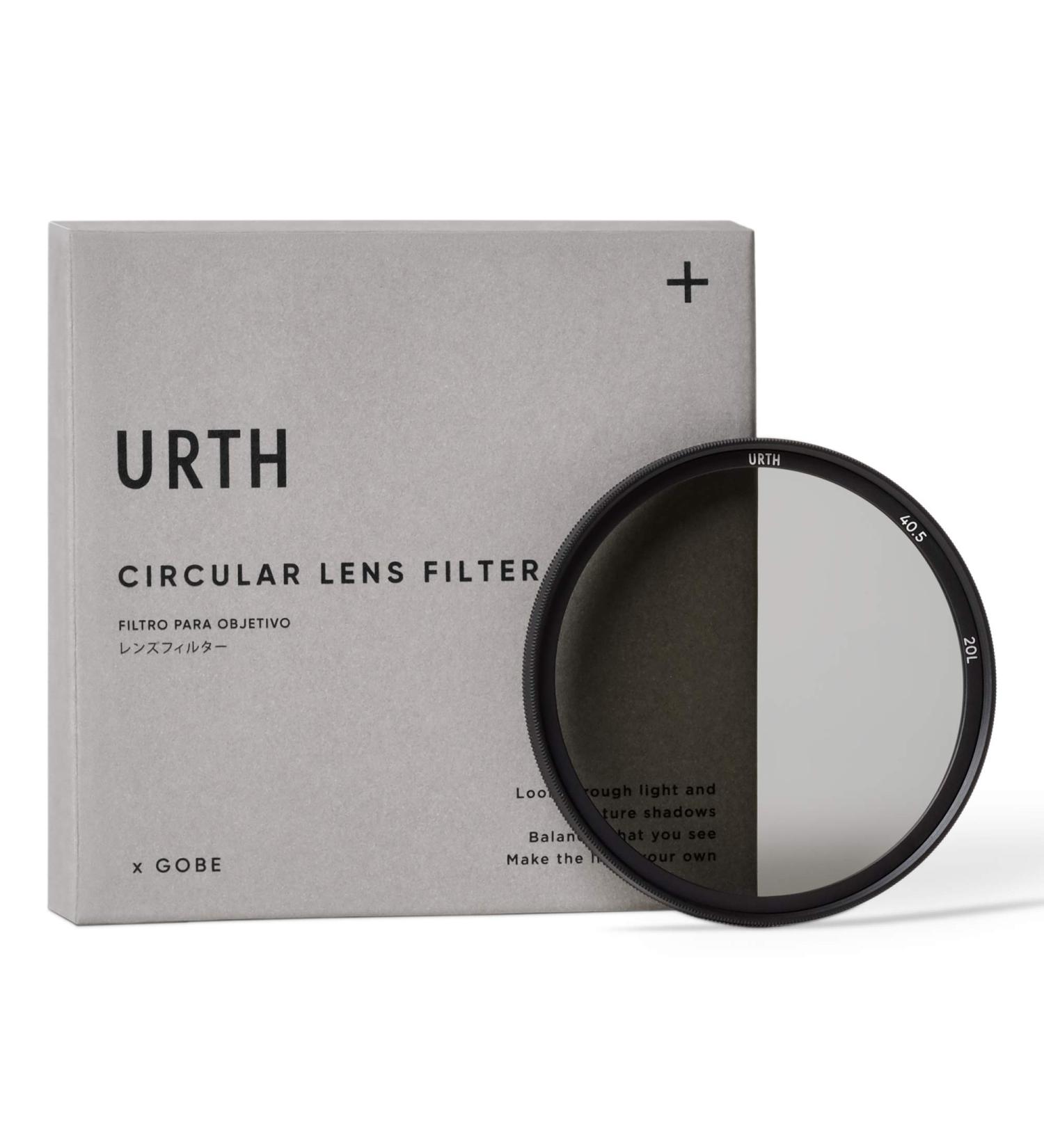 Urth 40.5mm Circular Polarizing (CPL) Lens Filter - 40.5mm Screw-in (Plus+) - Buy Online on GoSupps.com