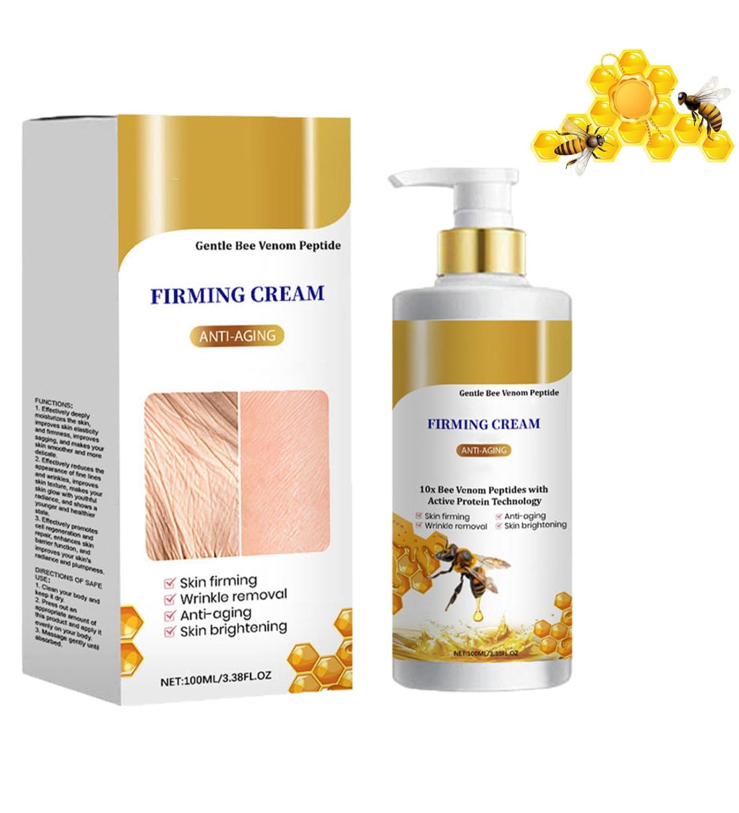  homomdy Anti-aging firming cream bee venom firming cream restores skin elasticity wrinkle reduction moisturizing and lifting cream natural anti-wrinkle (1 pc) - Buy Online on GoSupps.com