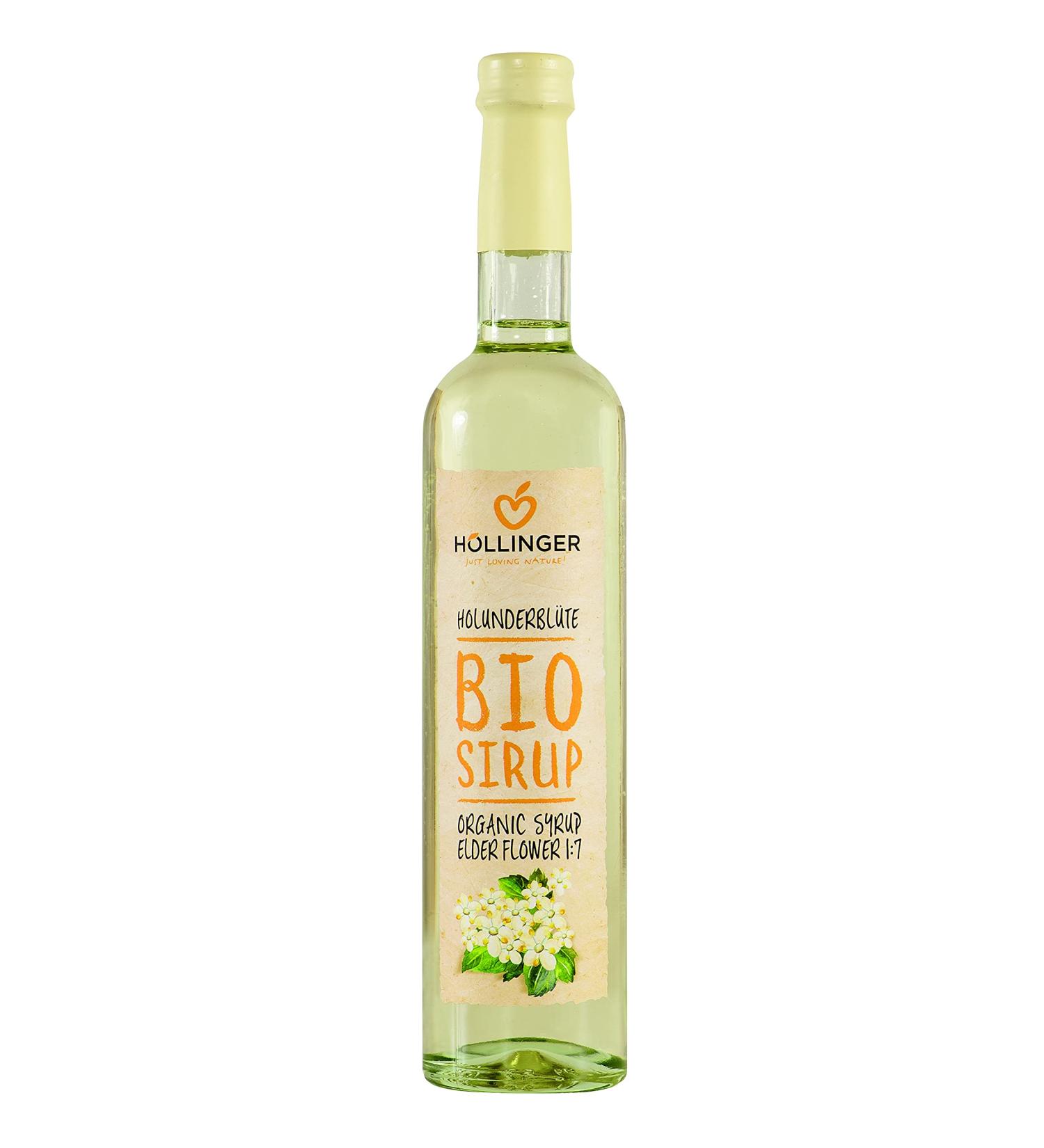 H llinger H llinger Organic elderflower syrup 500ml - Buy Online on GoSupps.com