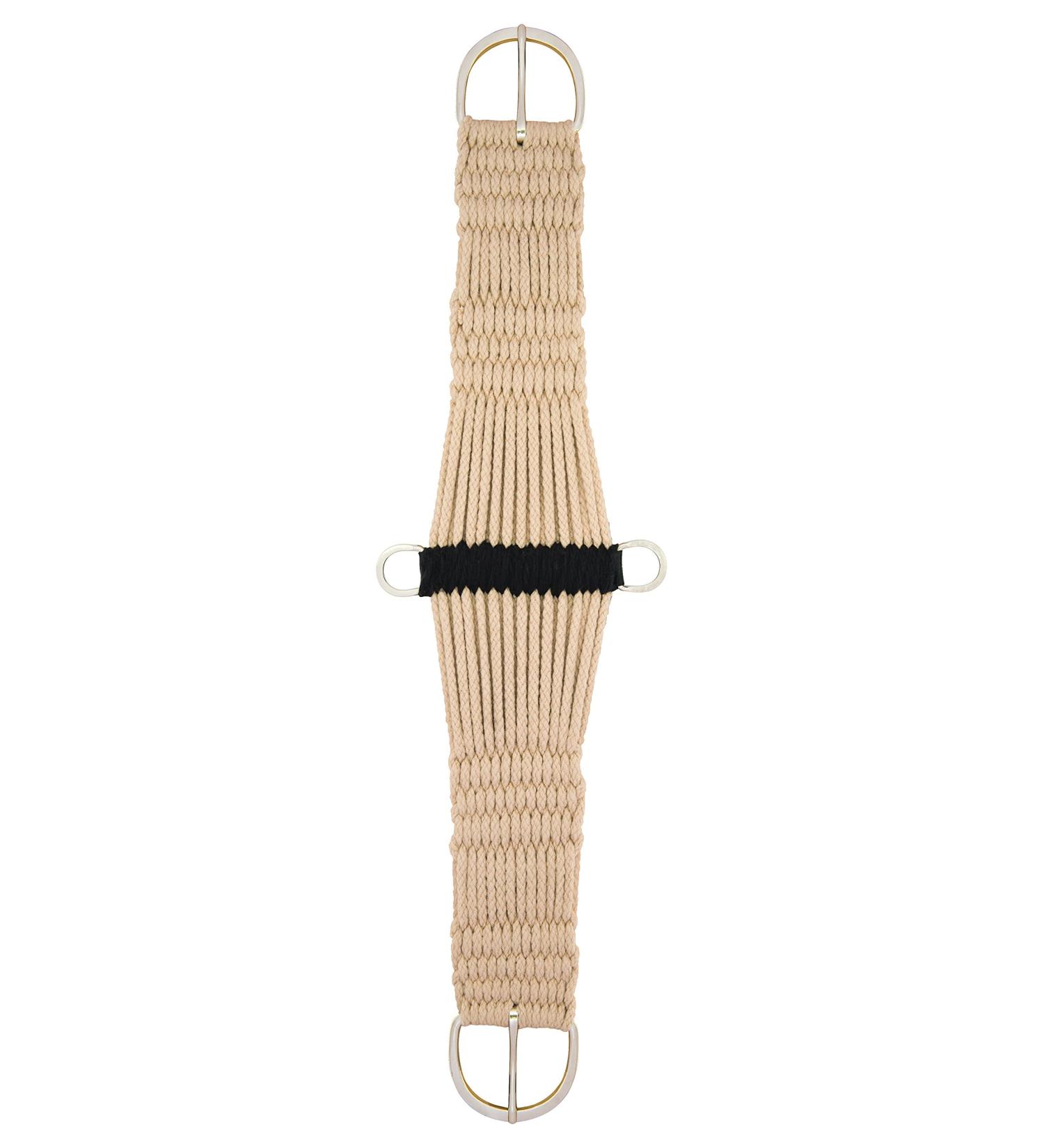 Weaver Leather Rayon 25 Strand Roper Cinch 32-Inch Tan/Black