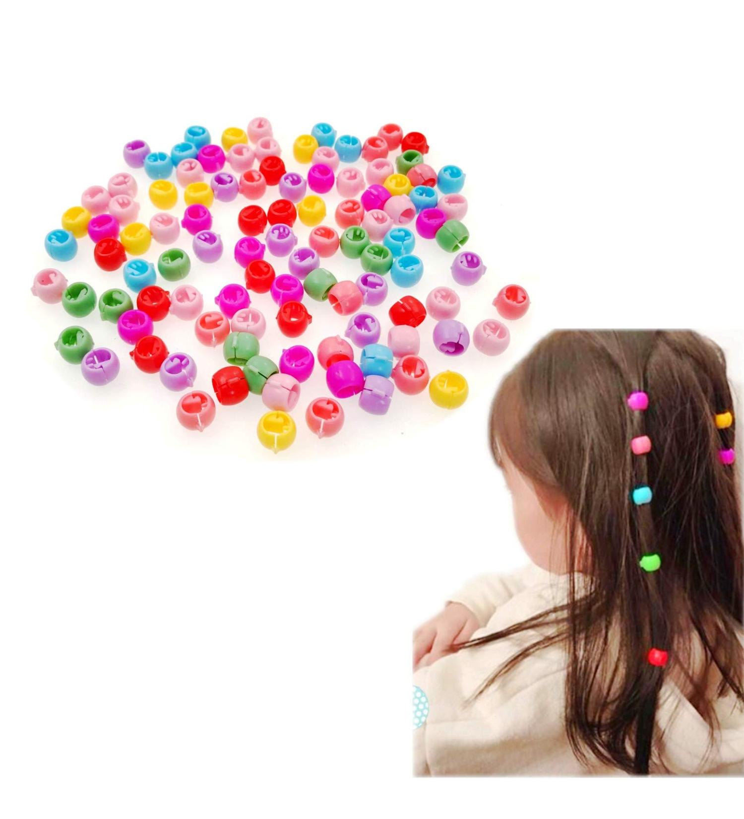JZK 100 Multi-Colored Mini Hair Clips for Braiding Perfect Small Clips for Kids Girls & Women - Buy Online on GoSupps.com
