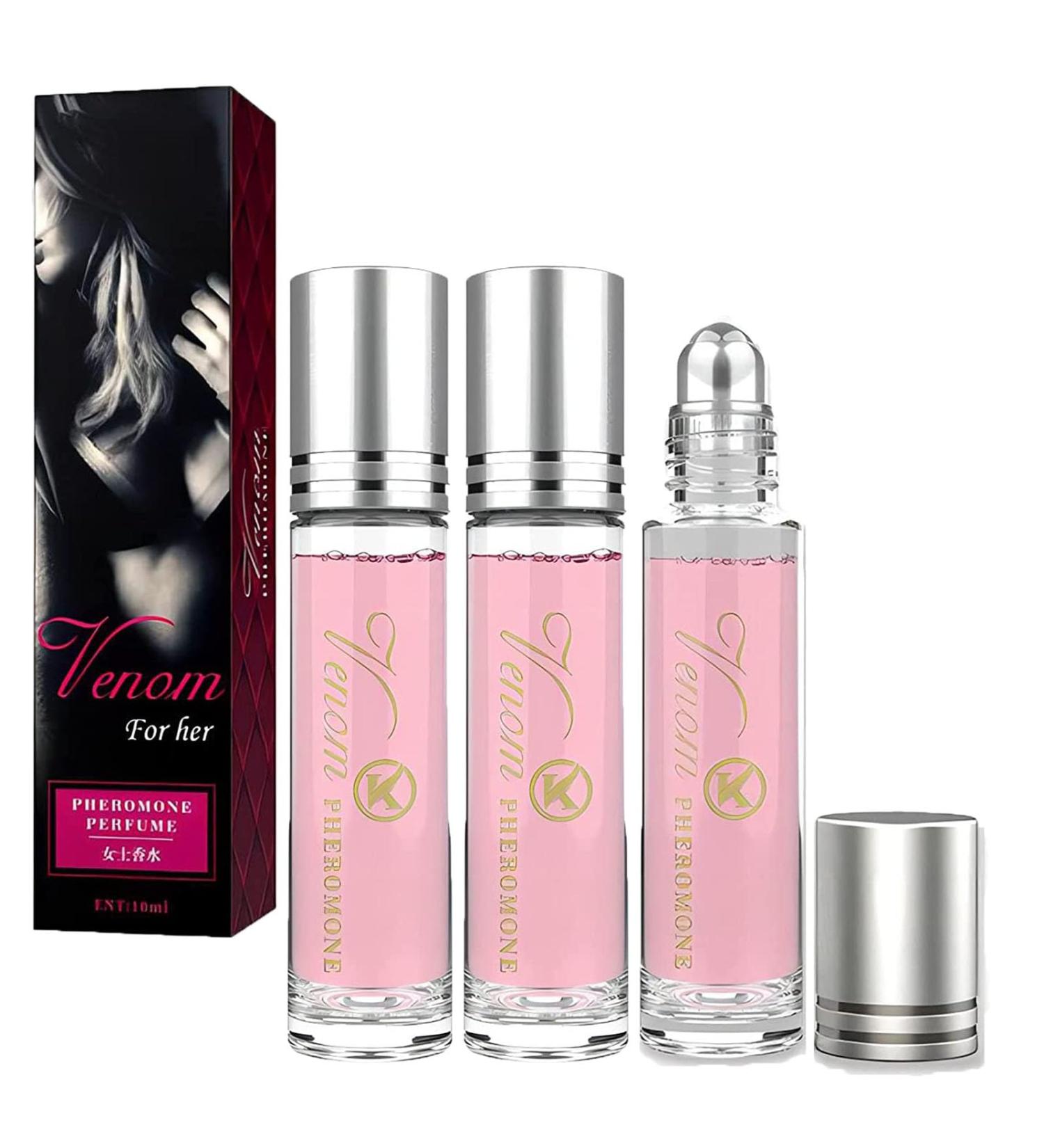 3Pcs Lunex Phero Perfume pheromones perfumes for women Roll On Perfume Portable Perfume Long Lasting Female 1 1 Fl Oz (Pack of 3) - Buy Online on GoSupps.com