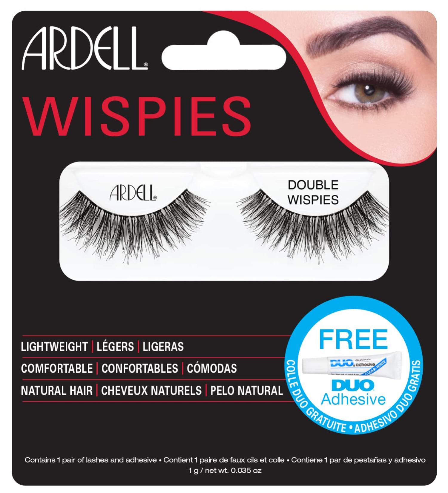 Ardell Double Wispies Fake Eyelashes - Pack of 6 | Double the Volume, Double the Glam - Buy Online on GoSupps.com