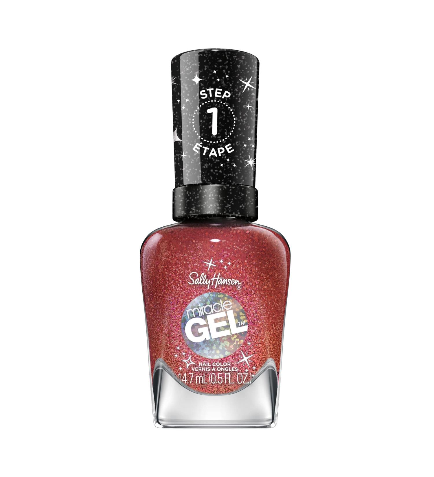 Sally Hansen Miracle Gel Merry and Bright Collection - Can I Get a Watt Watt - 0.5 fl oz | International Shipping Available - Buy Online on GoSupps.com