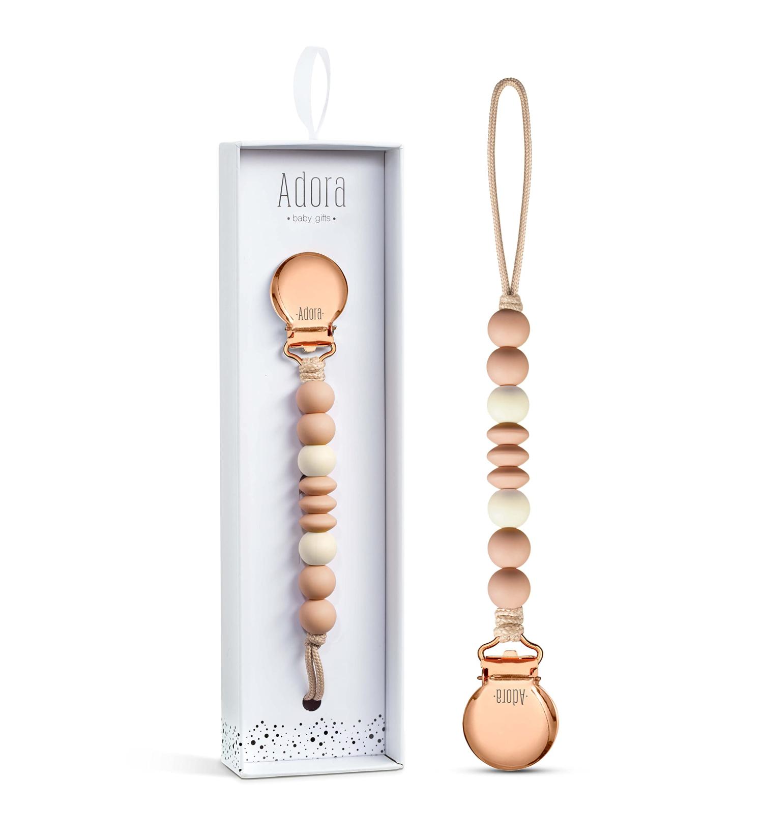 Adora Baby Gifts Pacifier Clips - Silicone Binky Holder for Boys & Girls - Buy Online on GoSupps.com