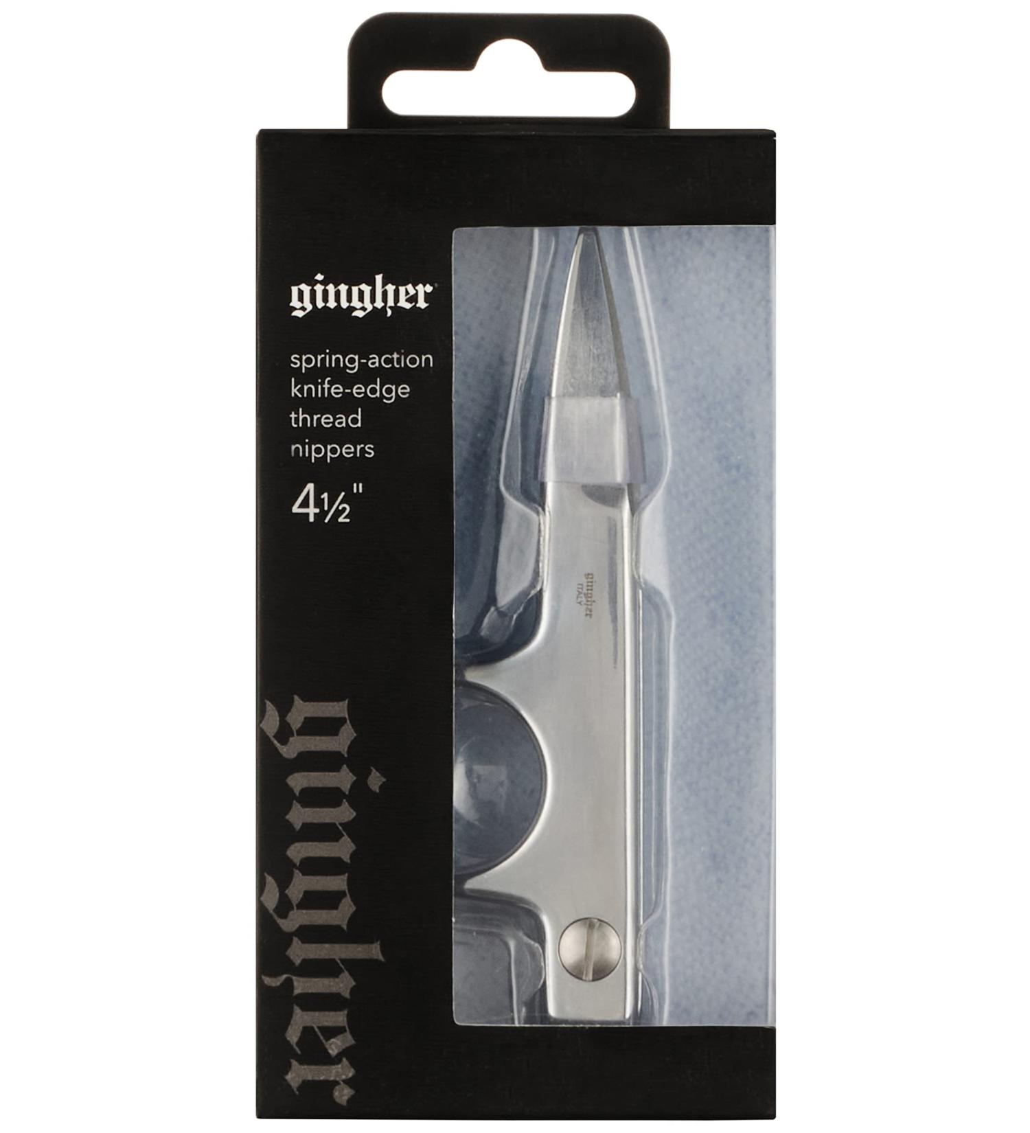 Gingher 4.5 Spring-Action Thread Snips - Precision Thread Nippers - Buy Online on GoSupps.com