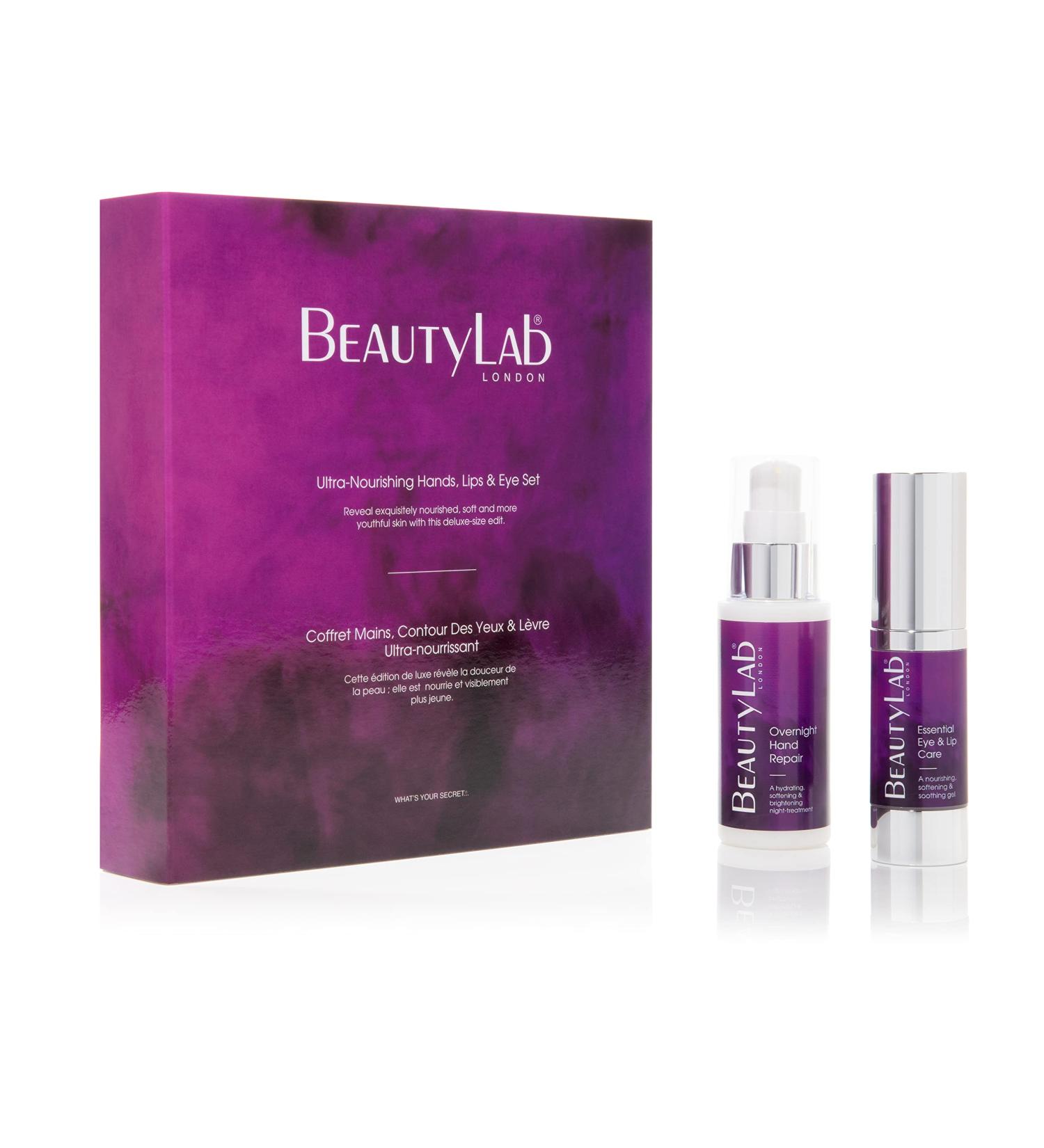 BeautyLab Ultra-Nourishing Hands Lips & Eye Gift Set - Buy Online on GoSupps.com