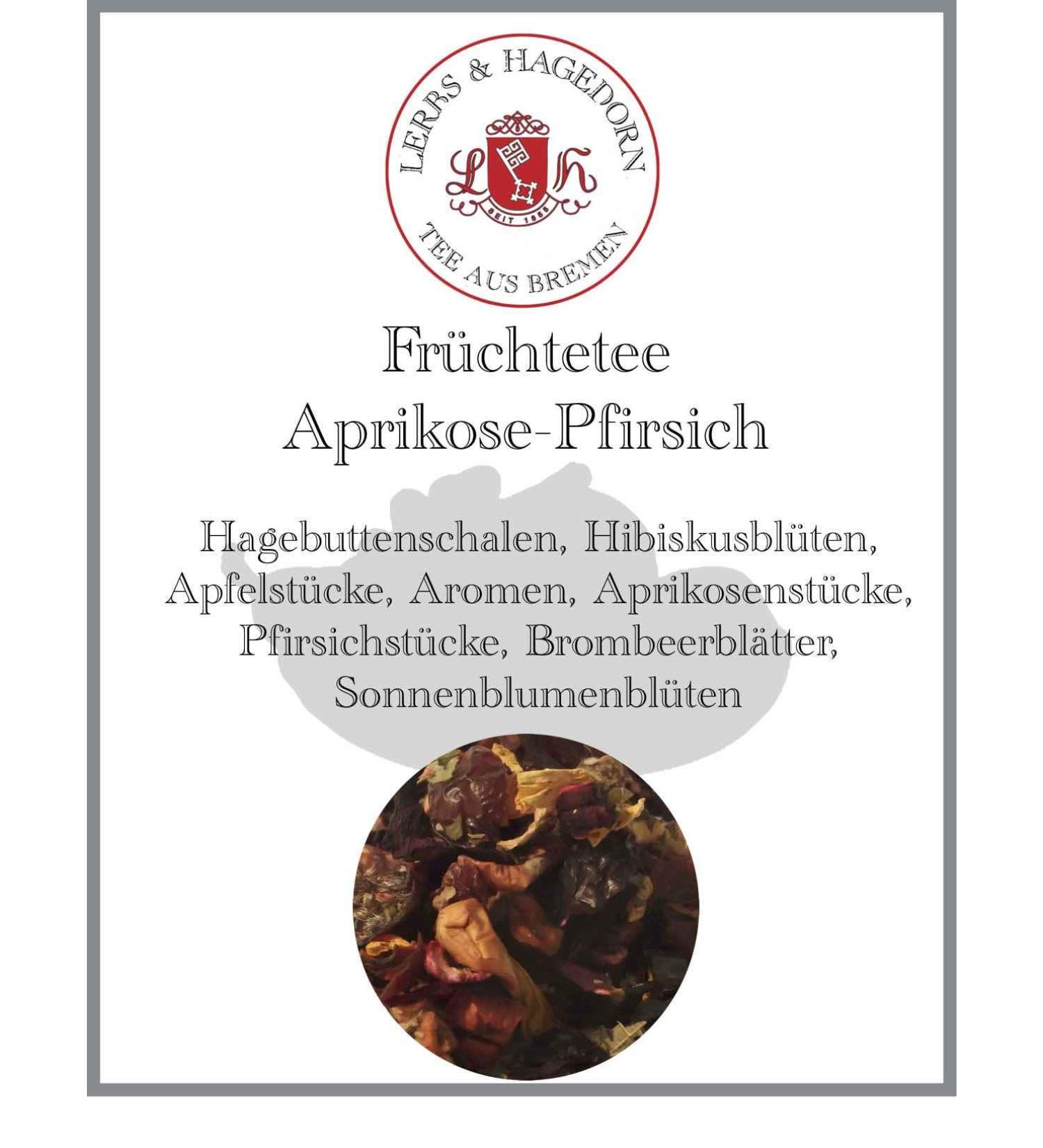  Lerbs & Hagedorn Apricot Fruit Tea 250g - Buy Online on GoSupps.com