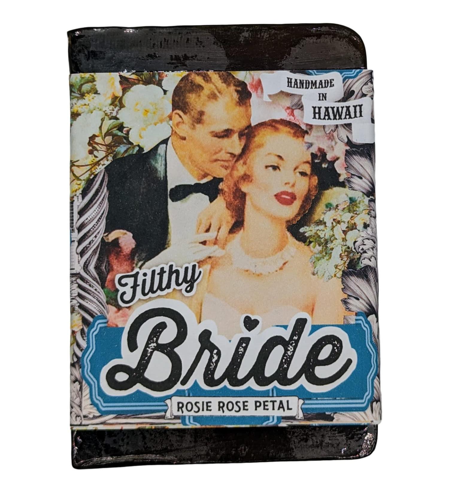 Handmade Hawaiian Soap | Filthy Bride Rosie Rose Petal | Luxury Natural Skincare - Buy Online on GoSupps.com