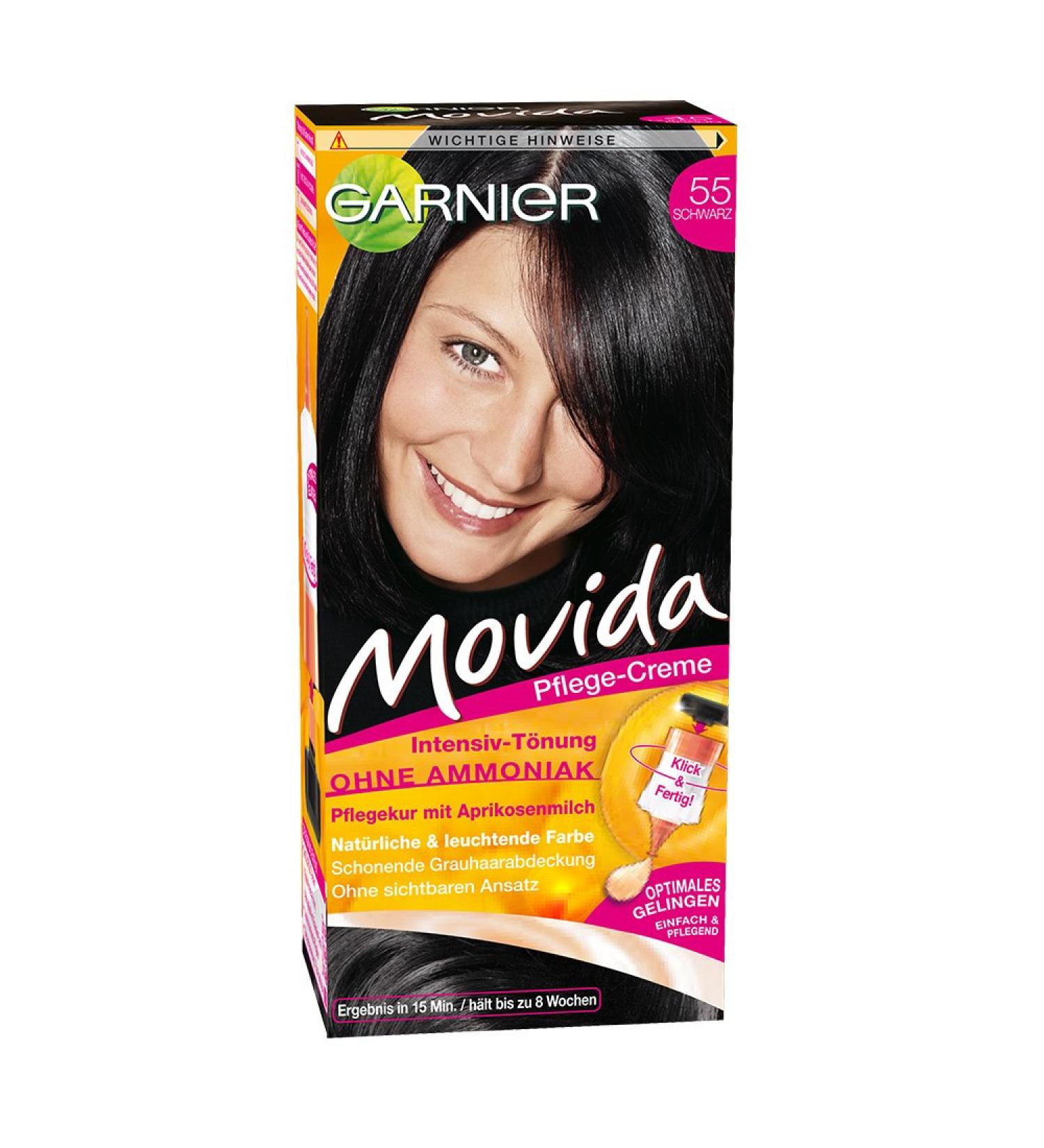 Garnier Movida Hair Color Intensive Tint 55 Black 55 Black 1 piece (1 pack)