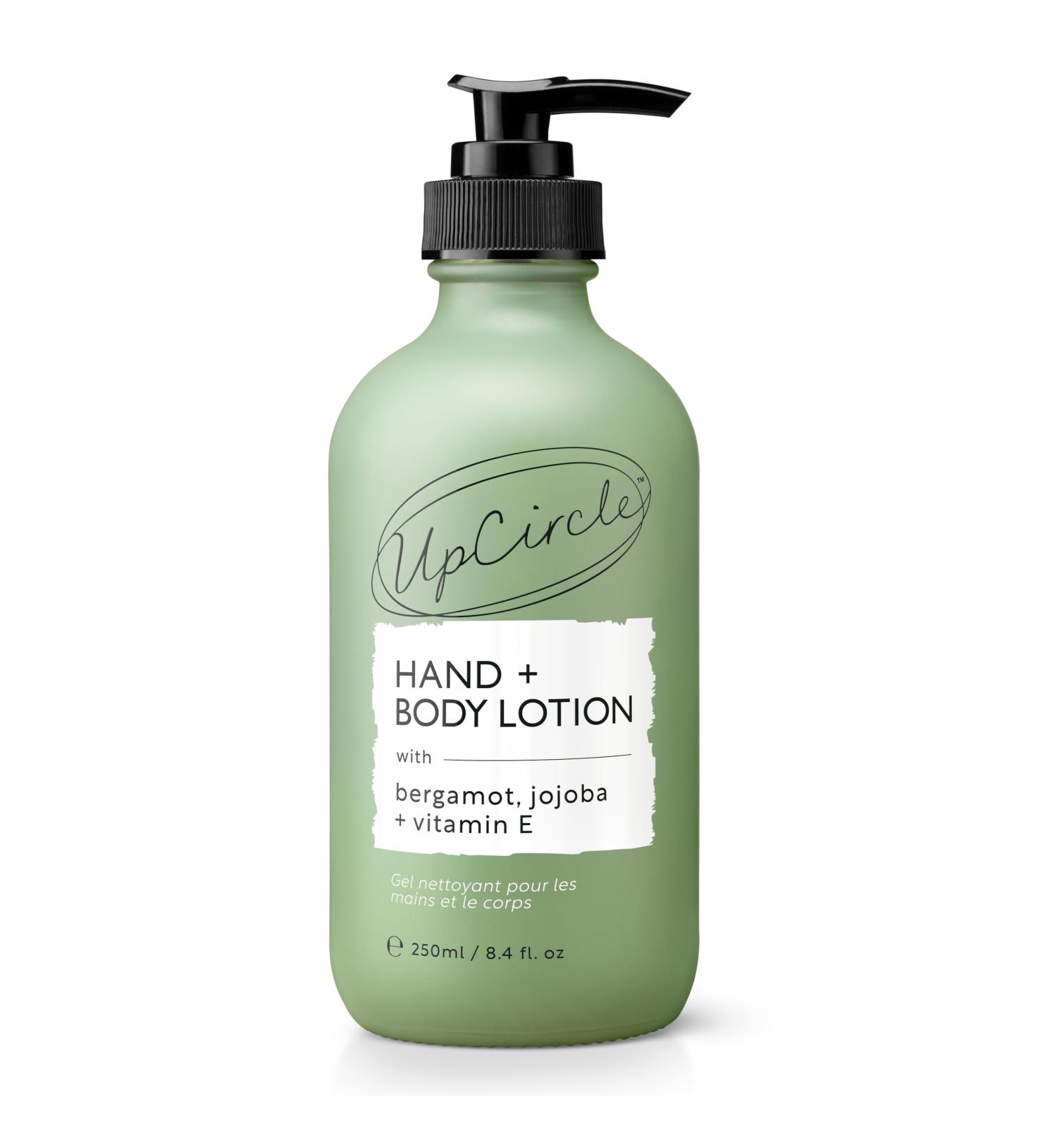 Buy UPCIRCLE Hand & Body Lotion with Bergamot Water - 8.45oz - Nourishing Vegan & Cruelty-Free Moisturizer - Buy Online on GoSupps.com