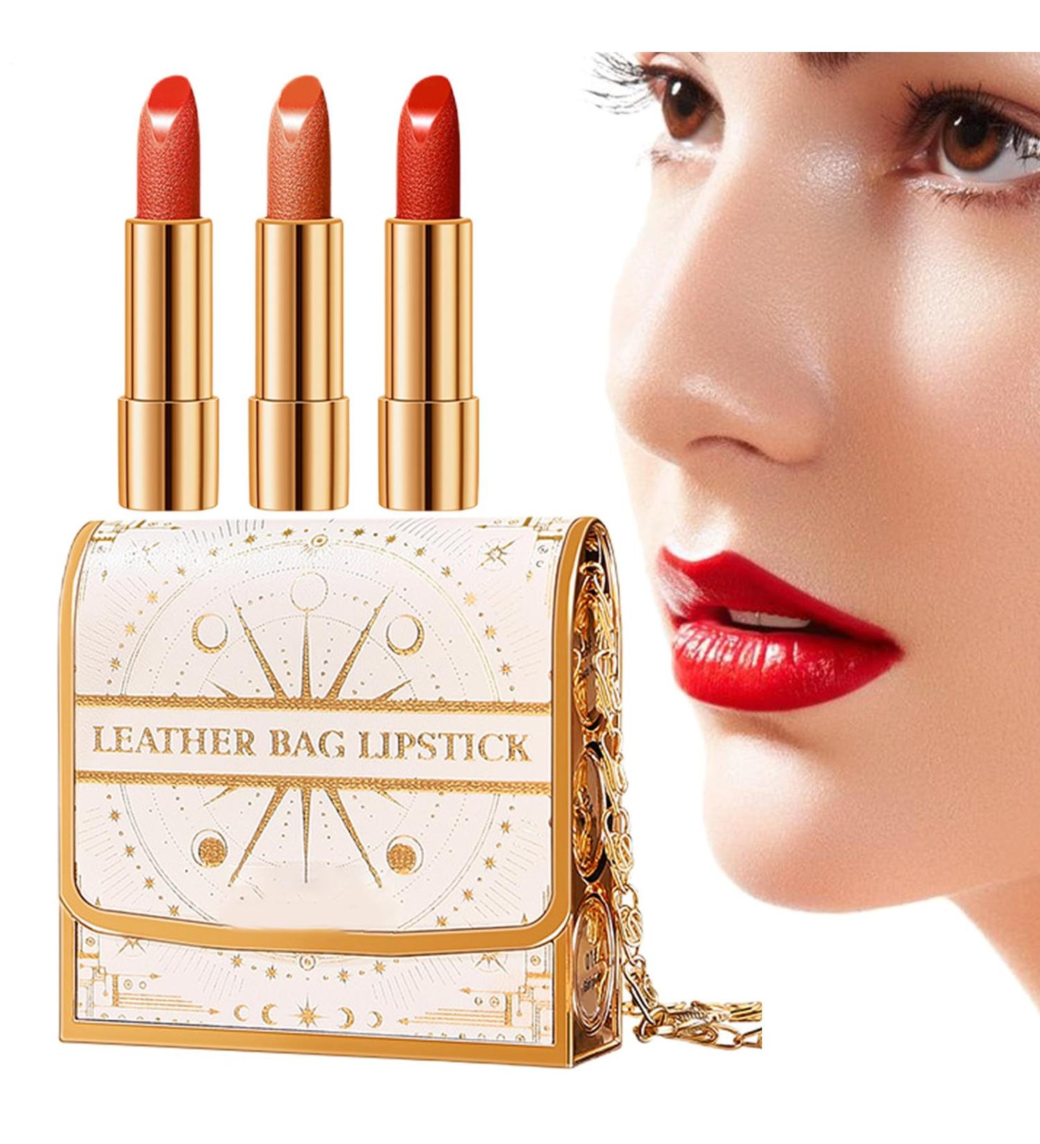  G n rique Matte Lipstick | 3 Shades Matte Set Anti-Smudge Natural Beauty Waterproof for Travel and Vacations - Buy Online on GoSupps.com