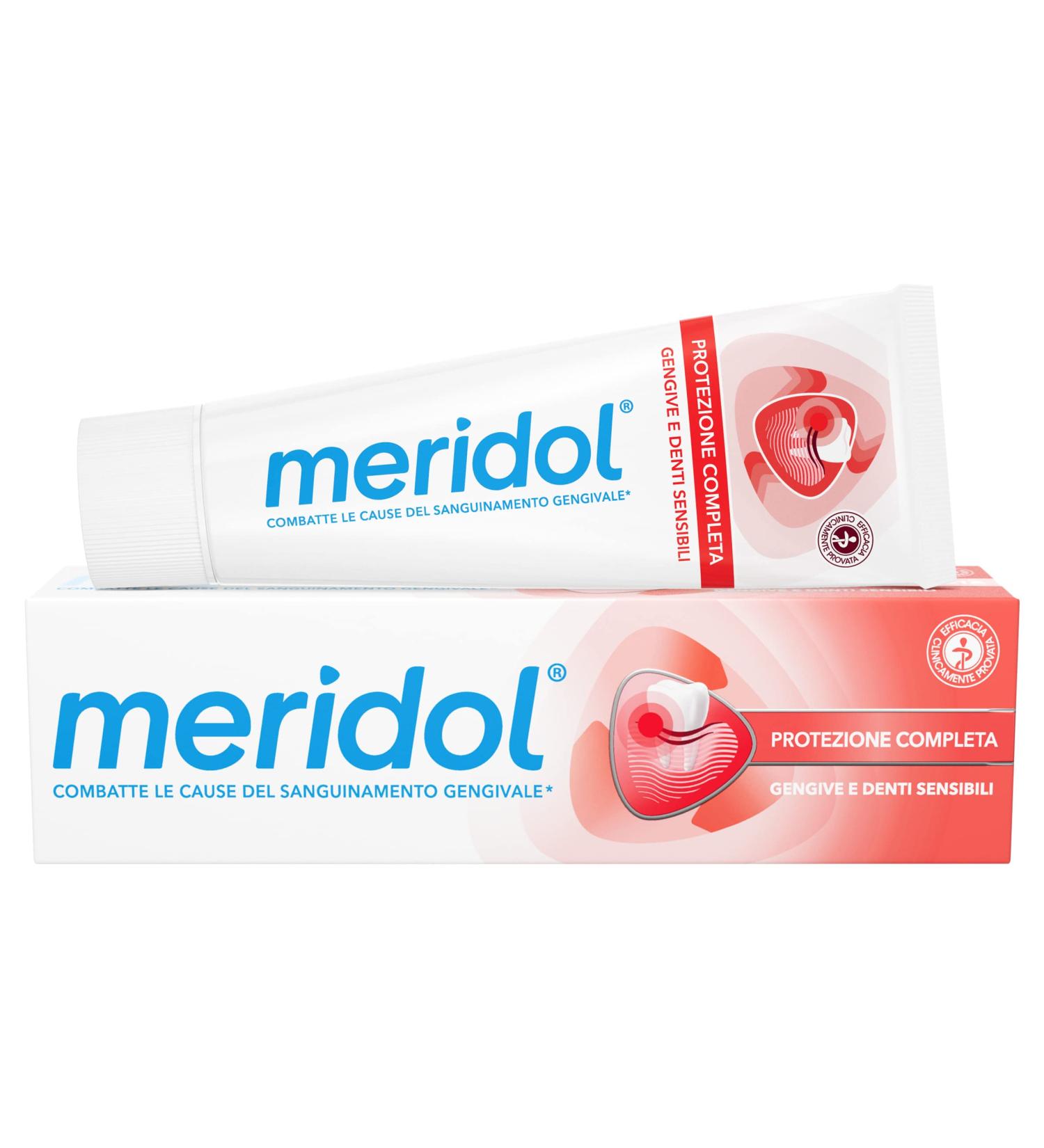 Meridol Toothpaste Complete Protection - 75 ml | Effective Oral Care for Healthy Gums | International Shipping Available - Buy Online on GoSupps.com