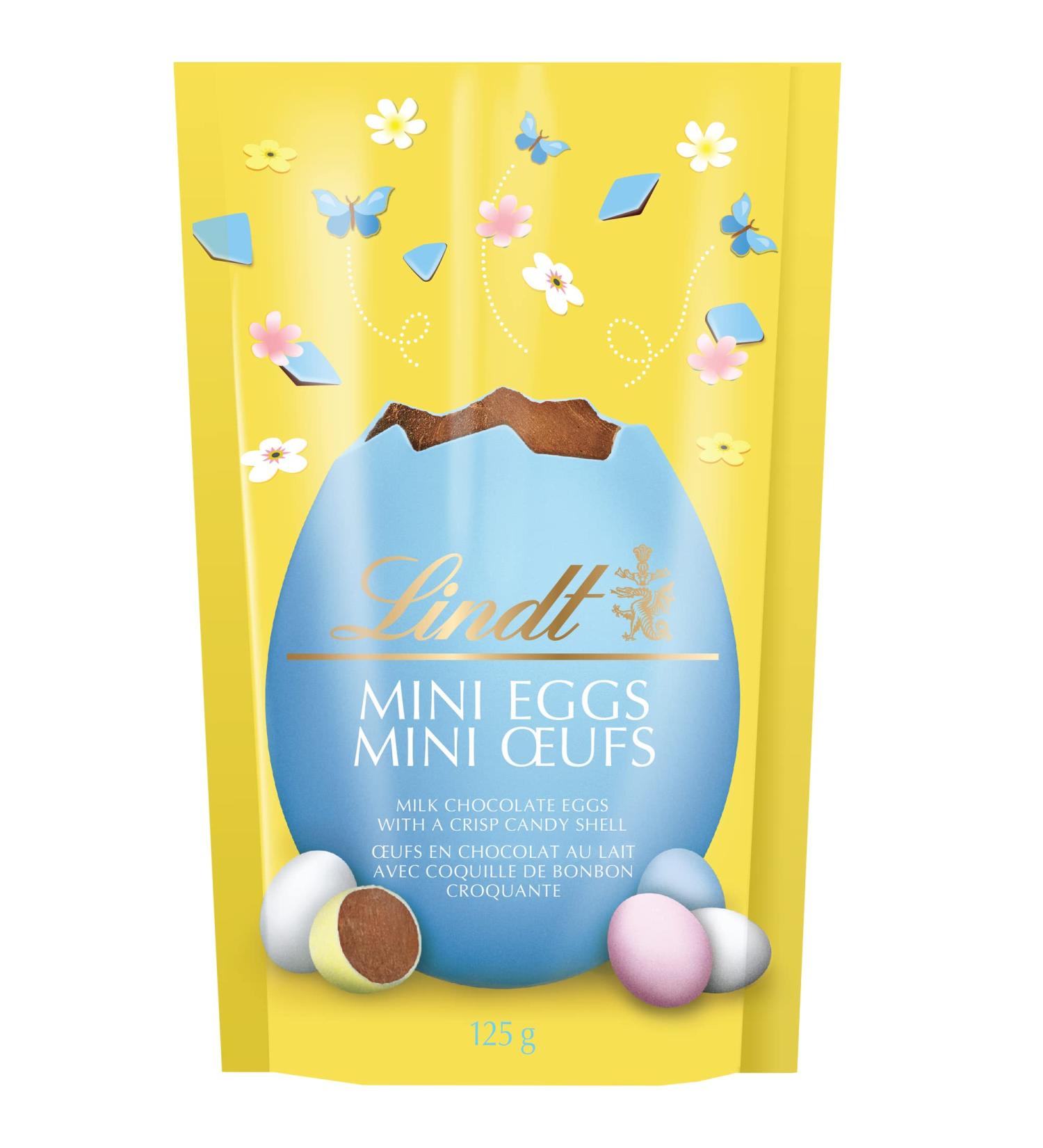 Lindt Milk Chocolate Candy Coated Mini Easter Eggs 125-Gram Bag Perfect Easter Candy Easter Treats - Buy Online on GoSupps.com