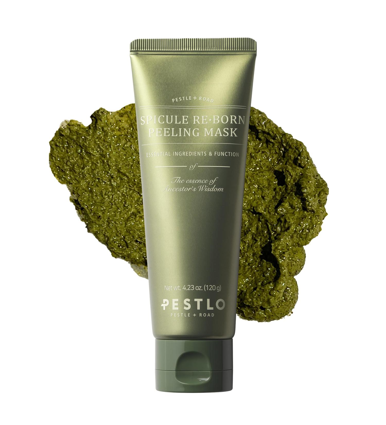PESTLO Spicule Re-Born Exfoliating Peeling Mask - Gentle Exfoliation & Nourishing Hydration for All Skin Types (4.23 oz / 120ml - Buy Online on GoSupps.com