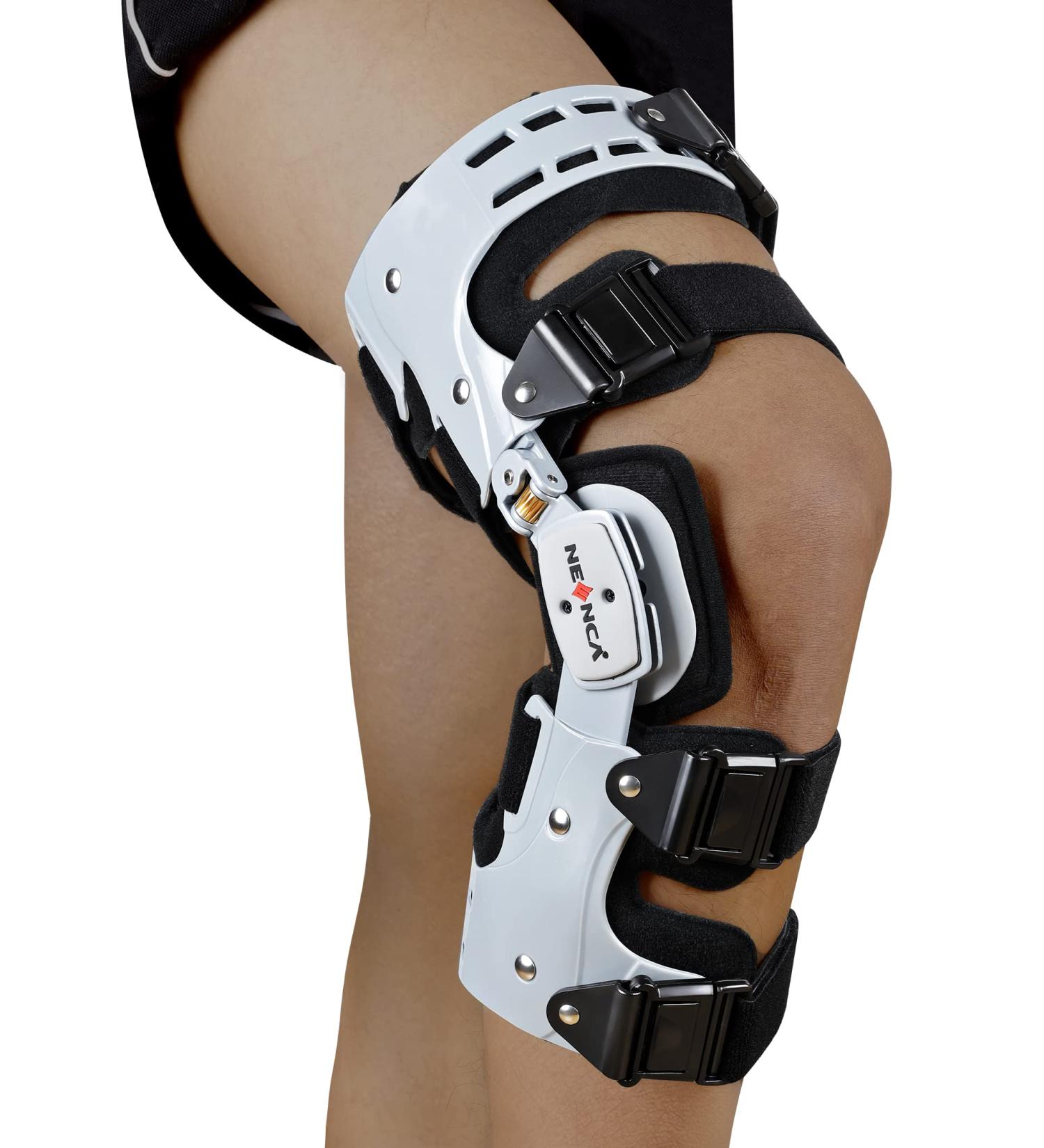 NEENCA Unloader ROM Knee Brace for ACL/MCL/PCL Injury - Adjustable Stabilizer for Meniscus Tear & Arthritis - Right Leg Support - Buy Online on GoSupps.com