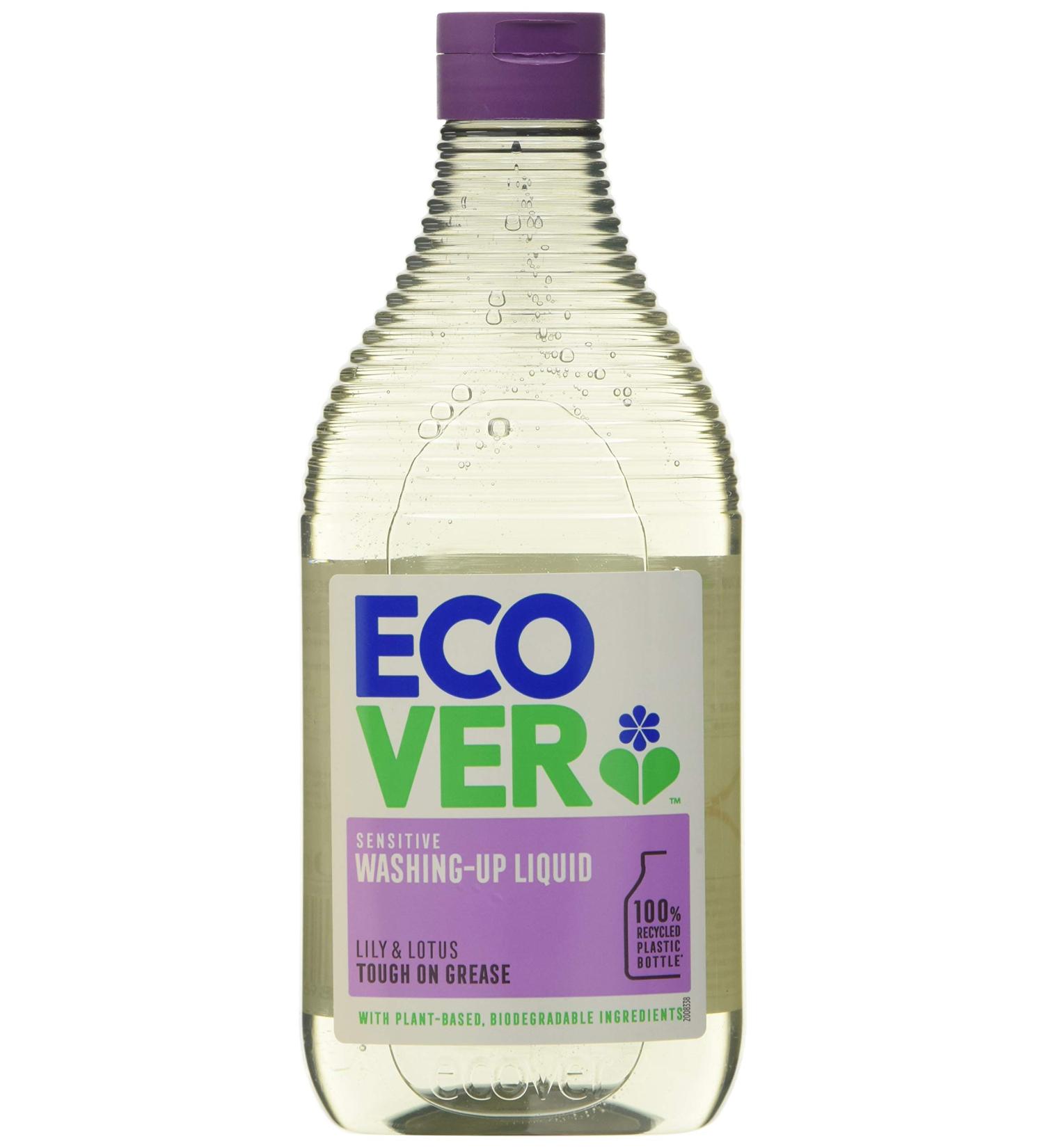 Ecover Washing Up Liquid Lily and Lotus 450ml - Eco-Friendly Soap (Pack of 1) - Buy Online on GoSupps.com